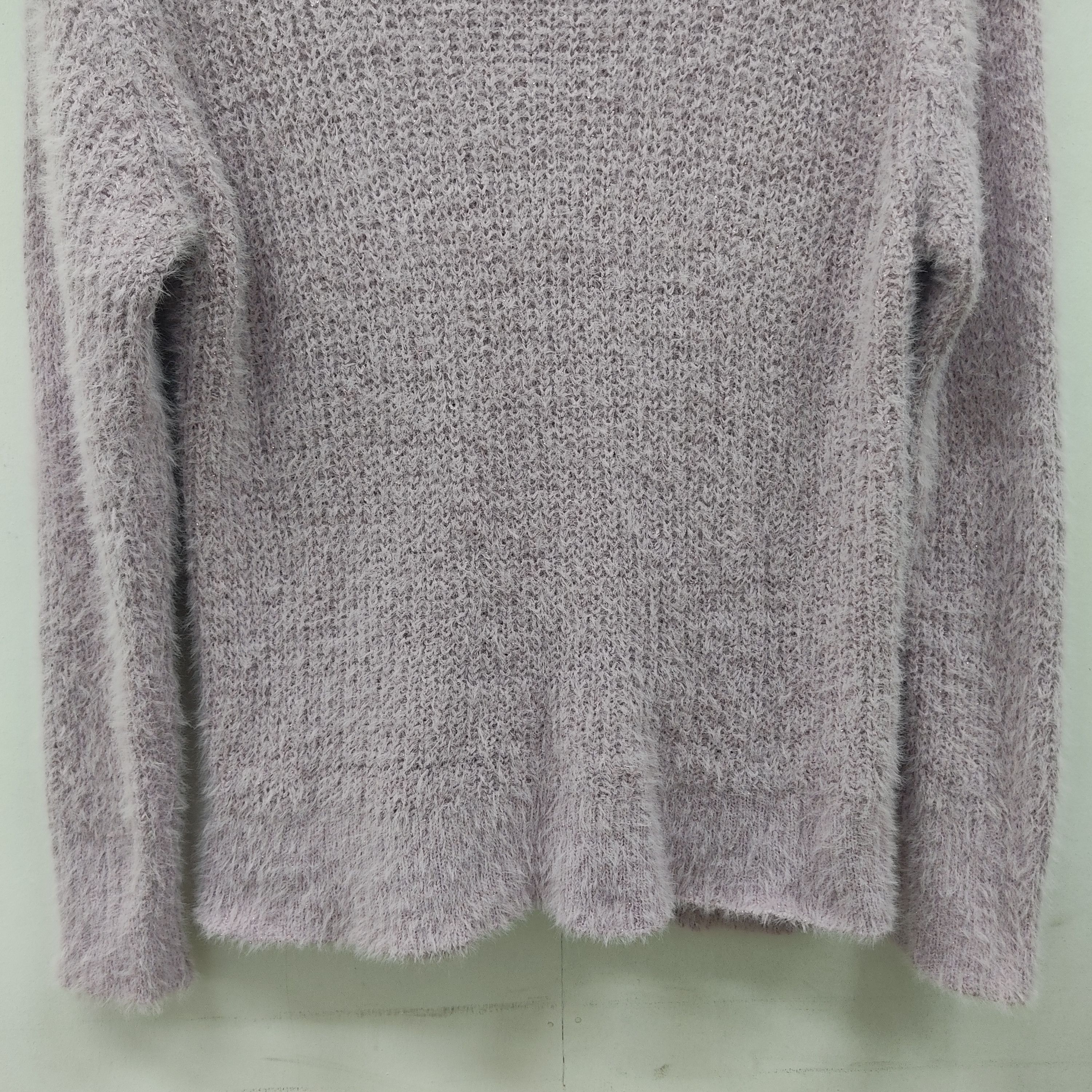 Homespun Knitwear × Japanese Brand Chocol Raffine Mohair Lilac Knitwear Size S / US 4 / IT 40 - 3 Thumbnail