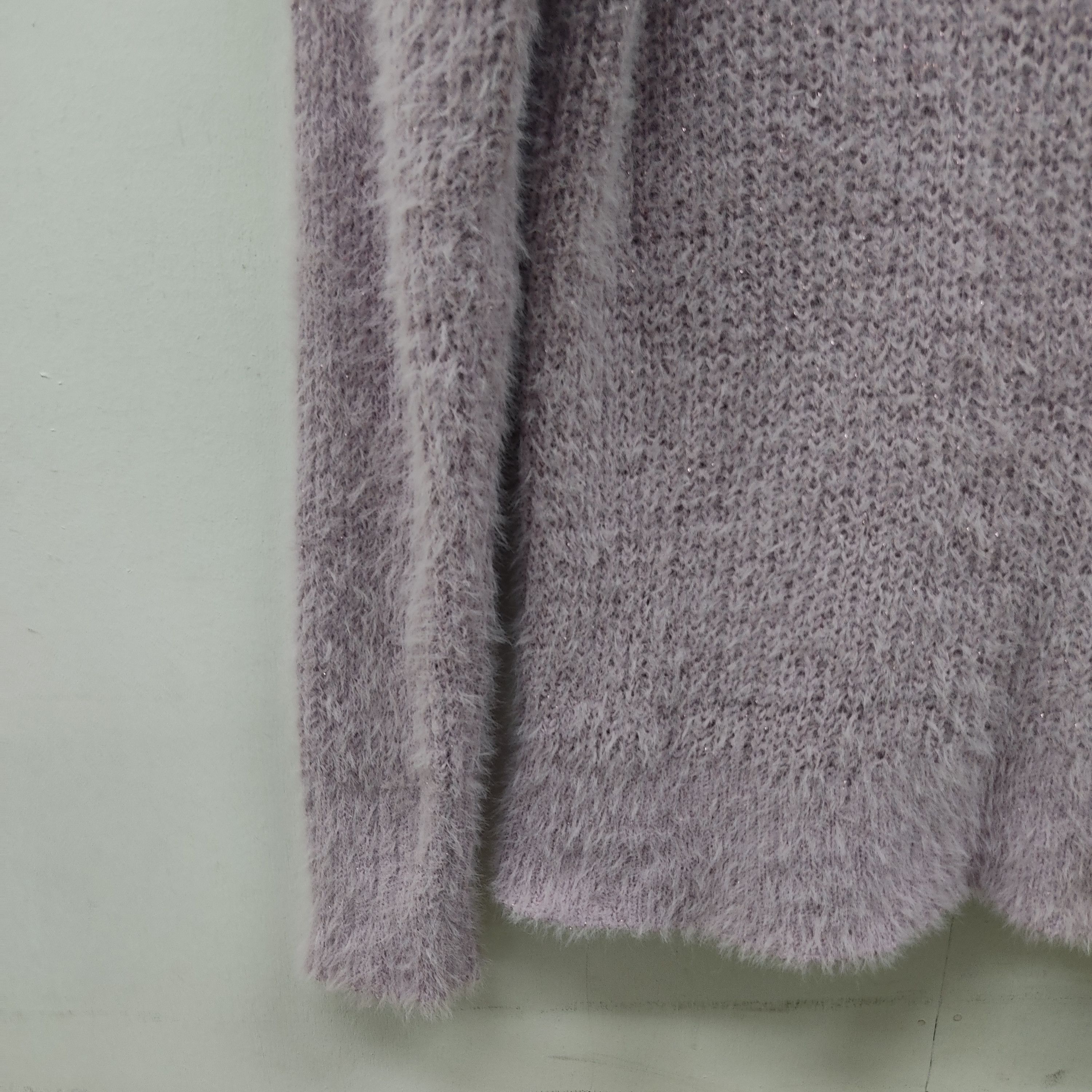 Homespun Knitwear × Japanese Brand Chocol Raffine Mohair Lilac Knitwear Size S / US 4 / IT 40 - 6 Thumbnail