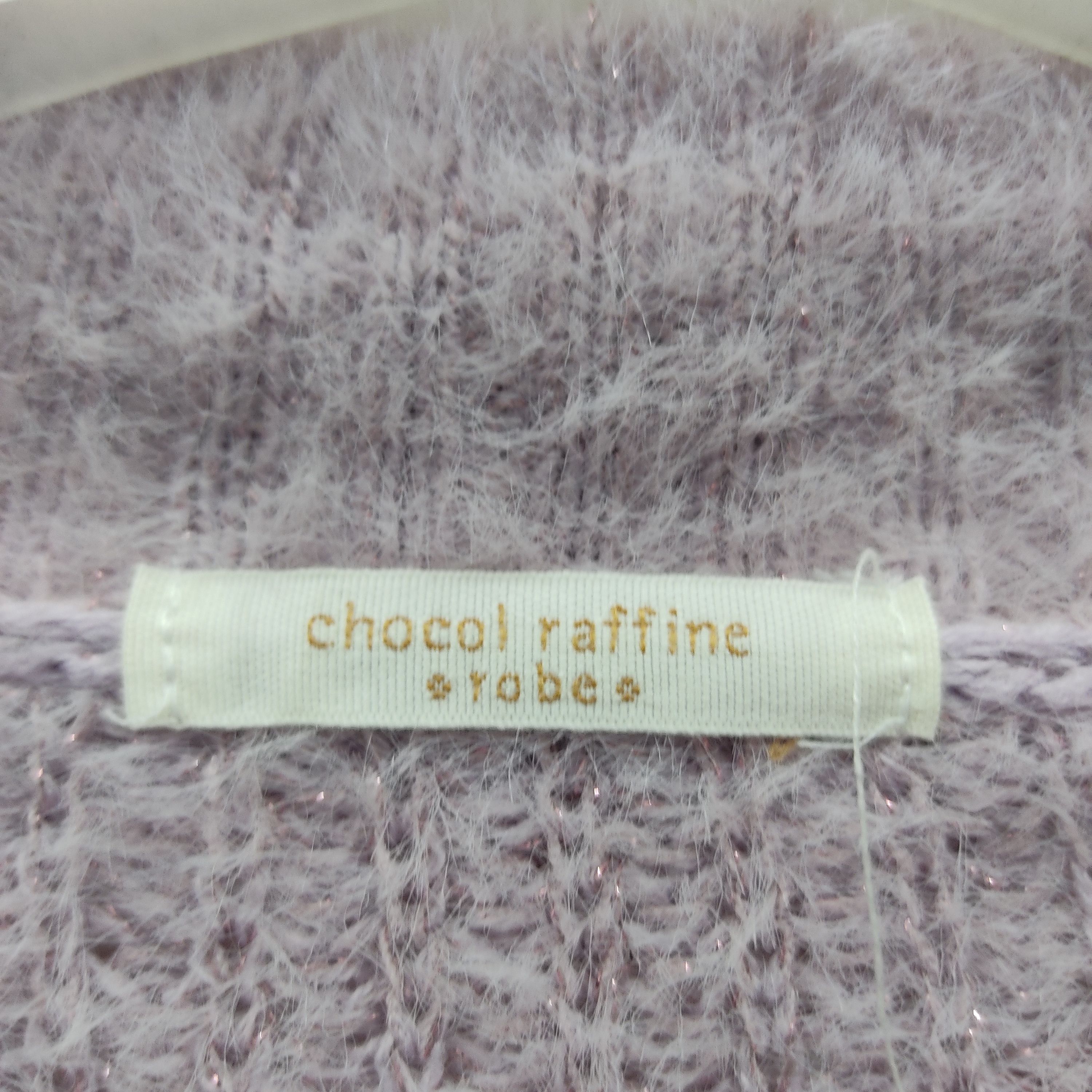 Homespun Knitwear × Japanese Brand Chocol Raffine Mohair Lilac Knitwear Size S / US 4 / IT 40 - 8 Thumbnail