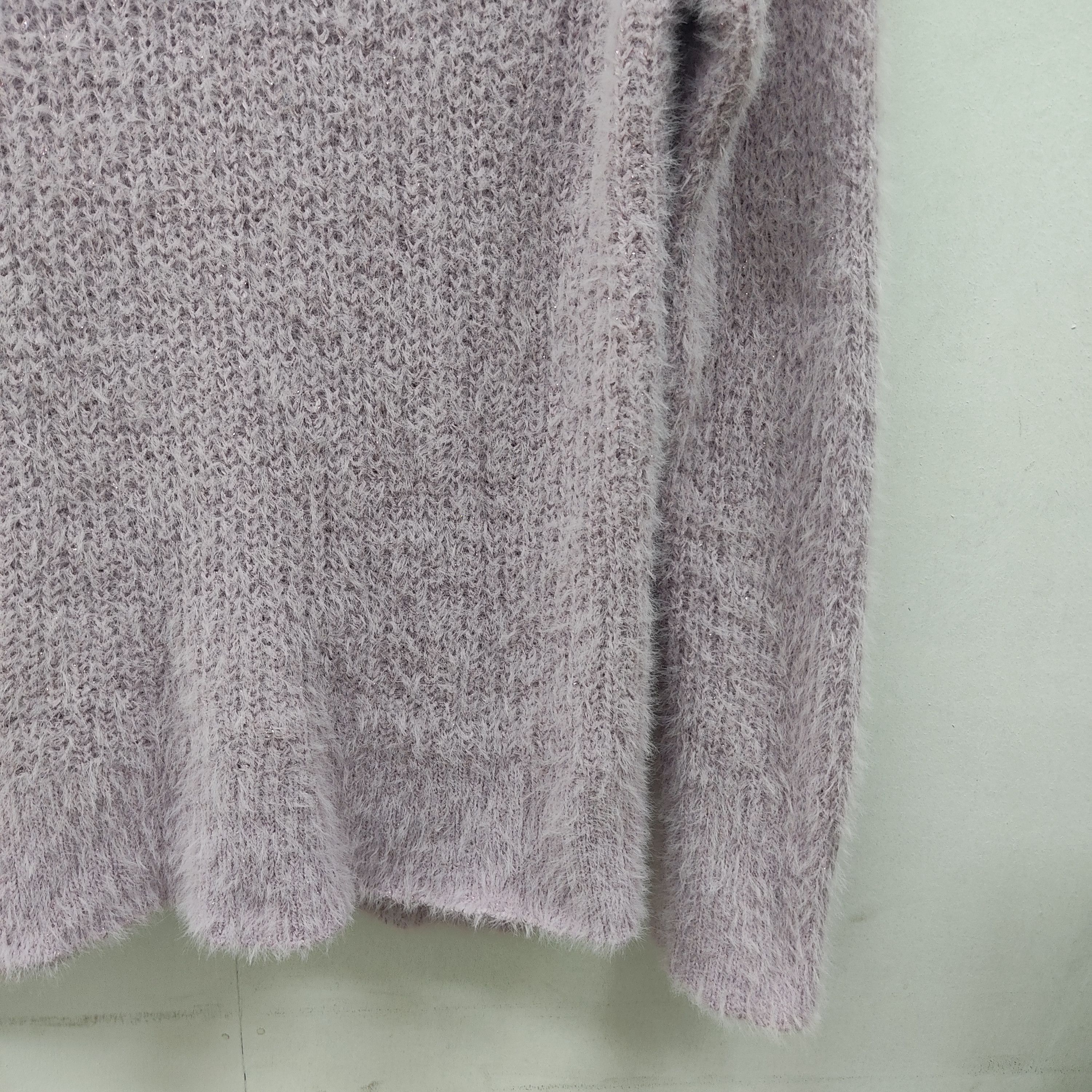 Homespun Knitwear × Japanese Brand Chocol Raffine Mohair Lilac Knitwear Size S / US 4 / IT 40 - 7 Thumbnail