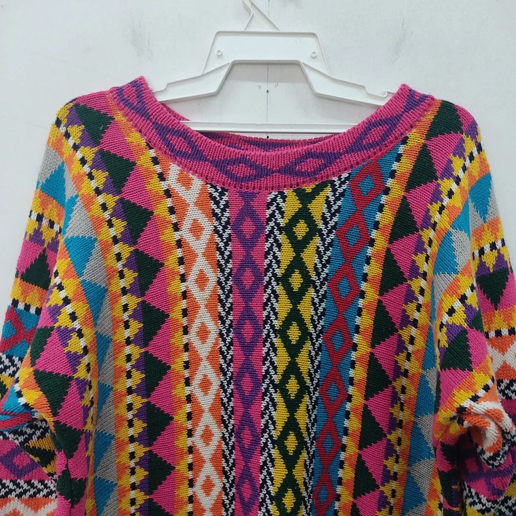 Rainbow Belle Amie Rainbow Knitwear Jumper Size M / US 6-8 / IT 42-44 - 2 Thumbnail