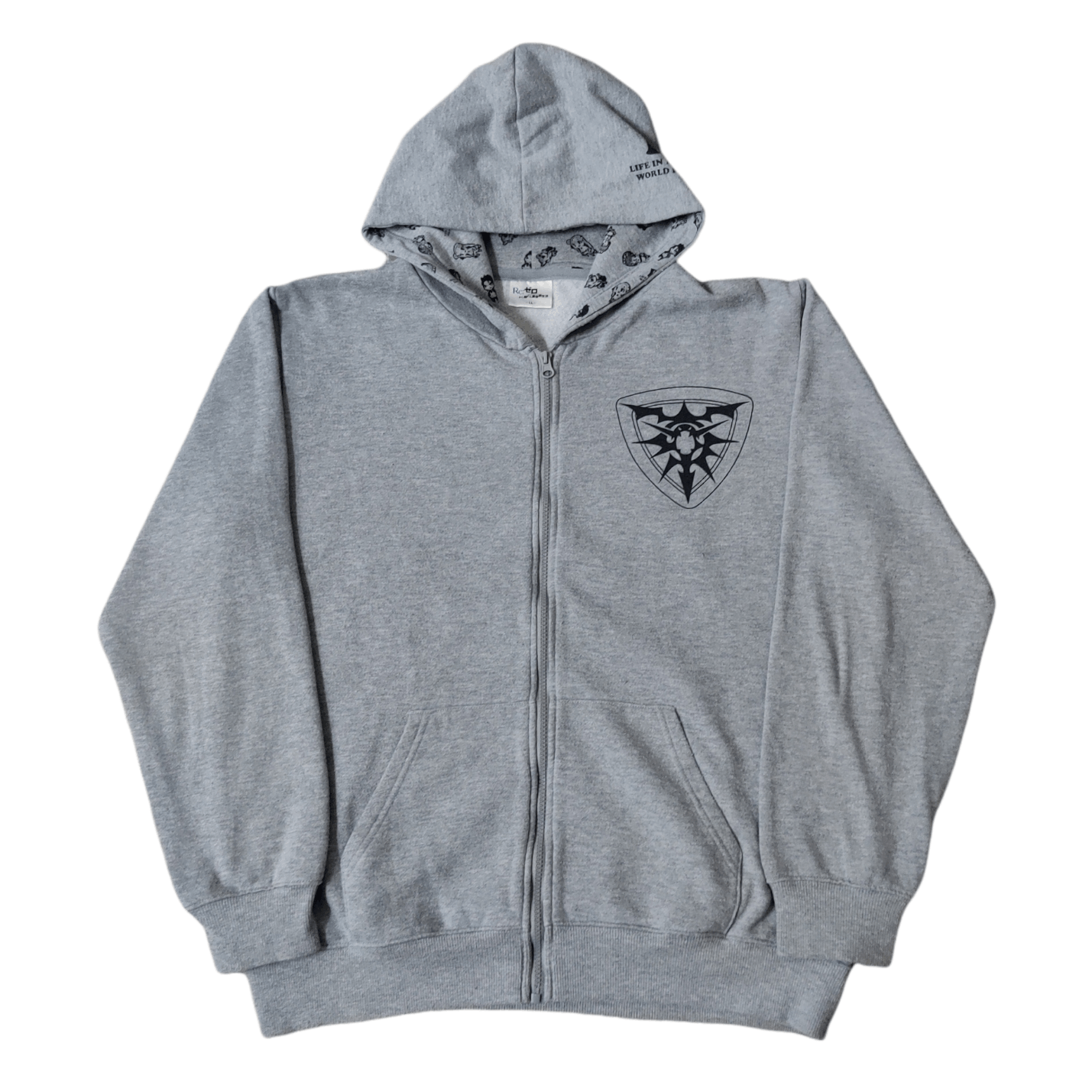Anime Vintage Re : Zero Anima Series Hoodie Zip Up Size US L / EU 52-54 / 3 - 3 Thumbnail