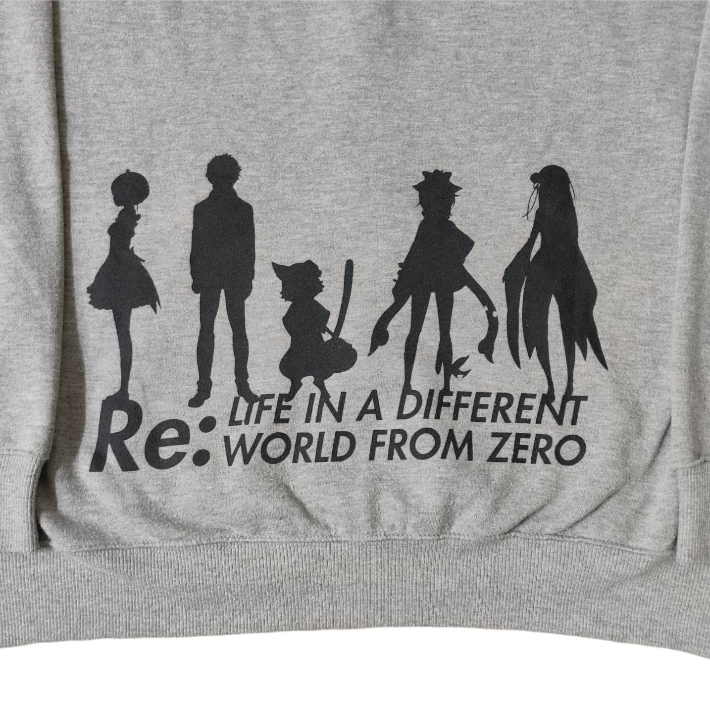 Anime Vintage Re : Zero Anima Series Hoodie Zip Up Size US L / EU 52-54 / 3 - 2 Thumbnail