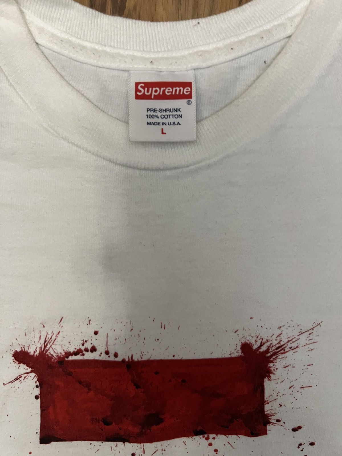 Supreme Ralph steadman box logo shirt size large