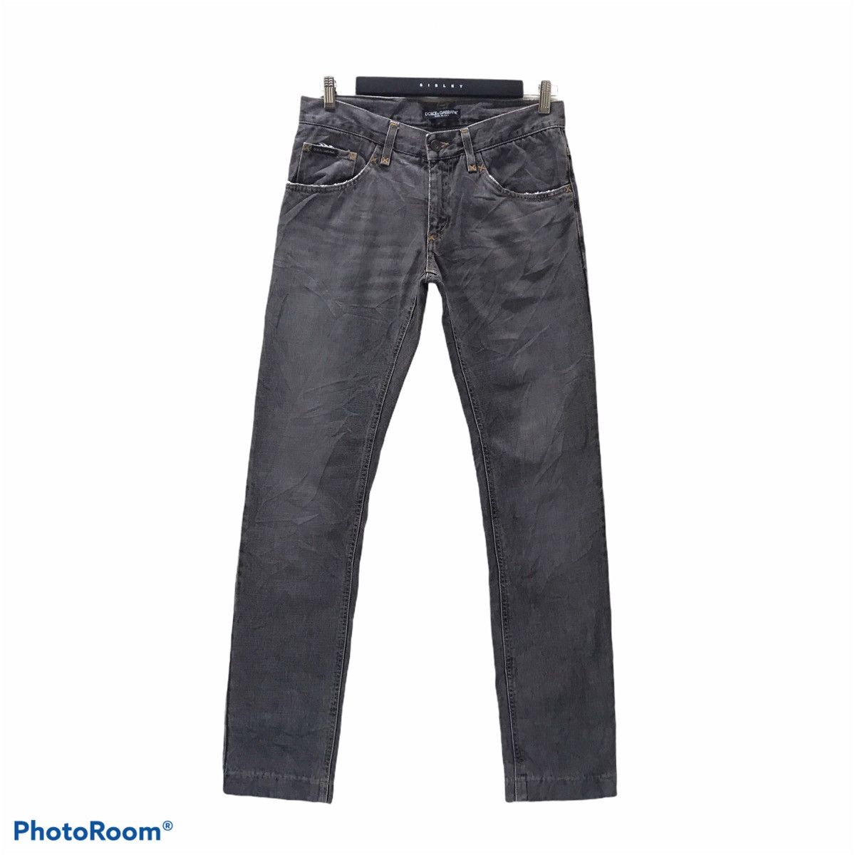 Dolce & Gabbana Dolce&Gabbana Faded Black Denim Jeans Size US 30 / EU 46 - 1 Thumbnail