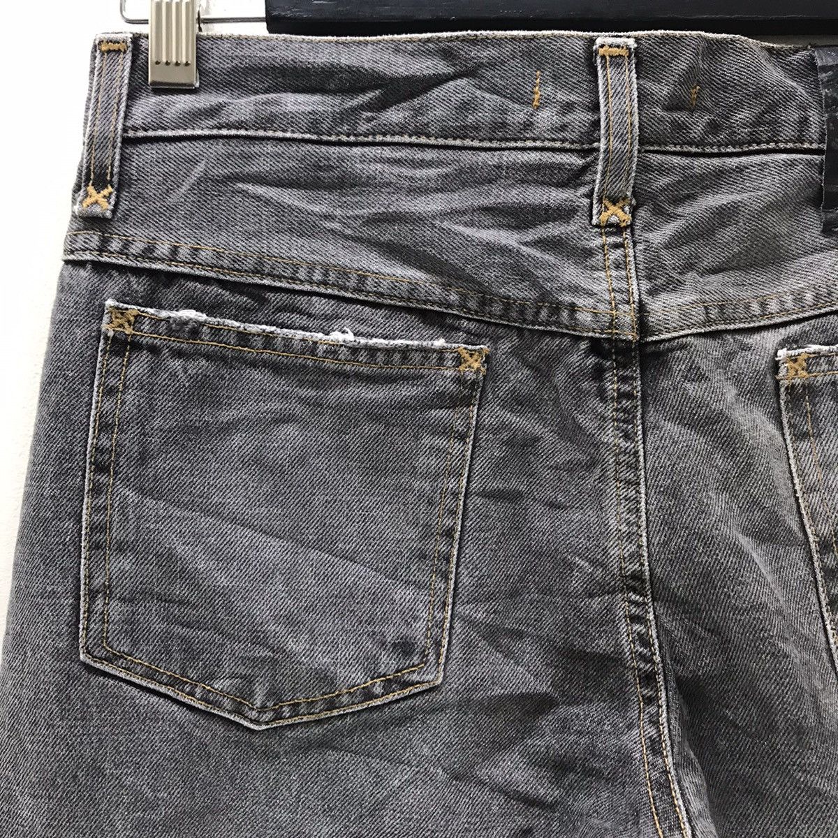 Dolce & Gabbana Dolce&Gabbana Faded Black Denim Jeans Size US 30 / EU 46 - 11 Thumbnail