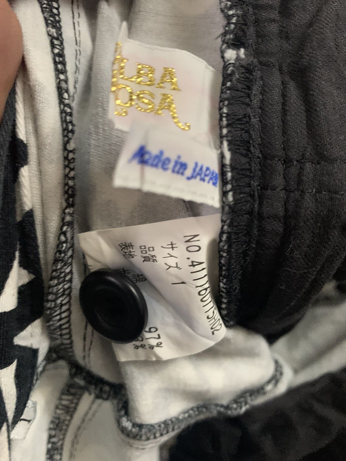 Japanese Brand × Vintage Japanese ALBAROSA All Printed Stretch Bootcut Pant Size US 29 - 7 Thumbnail