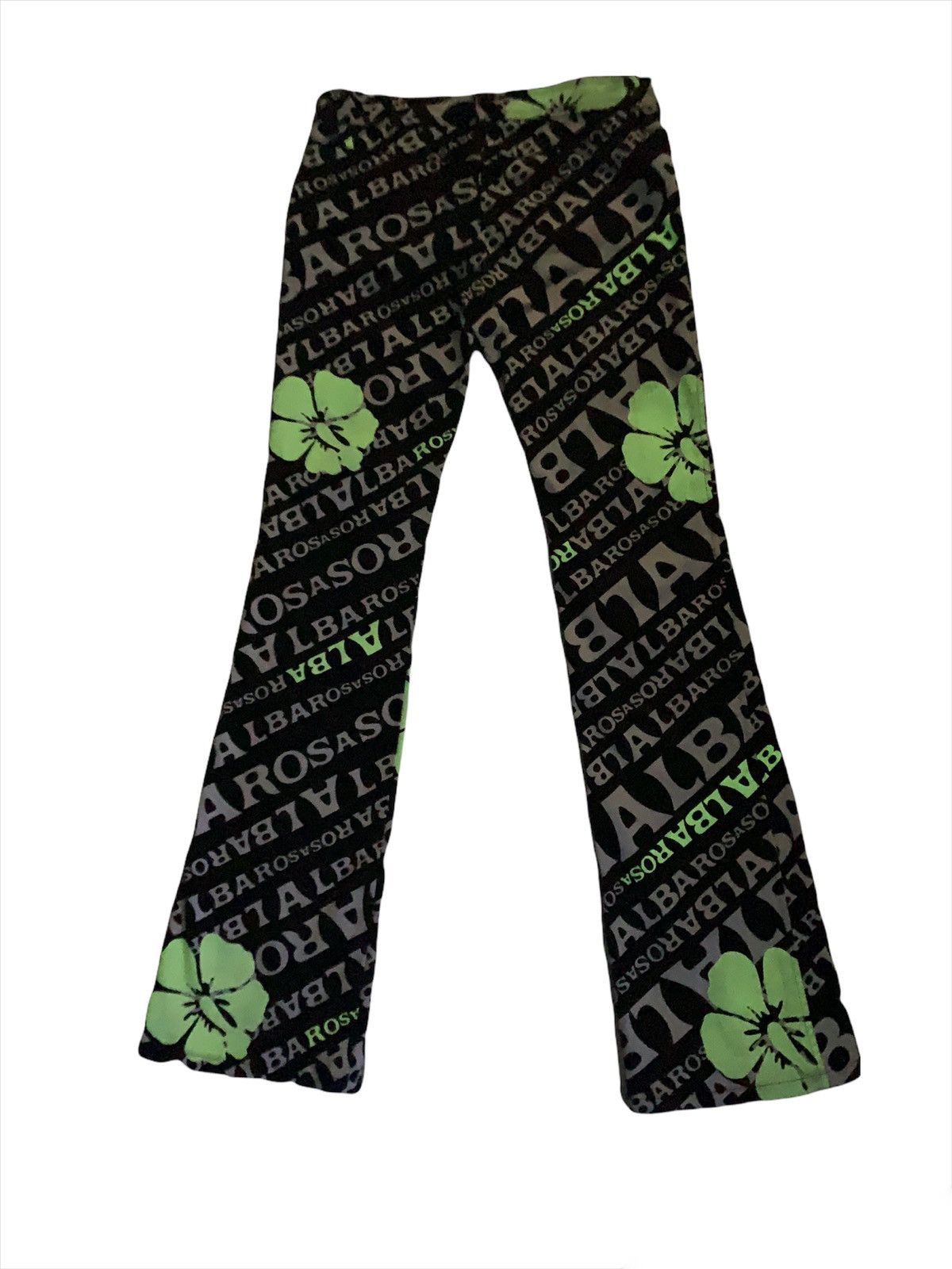 Japanese Brand × Vintage Japanese ALBAROSA All Printed Stretch Bootcut Pant Size US 29 - 5 Thumbnail