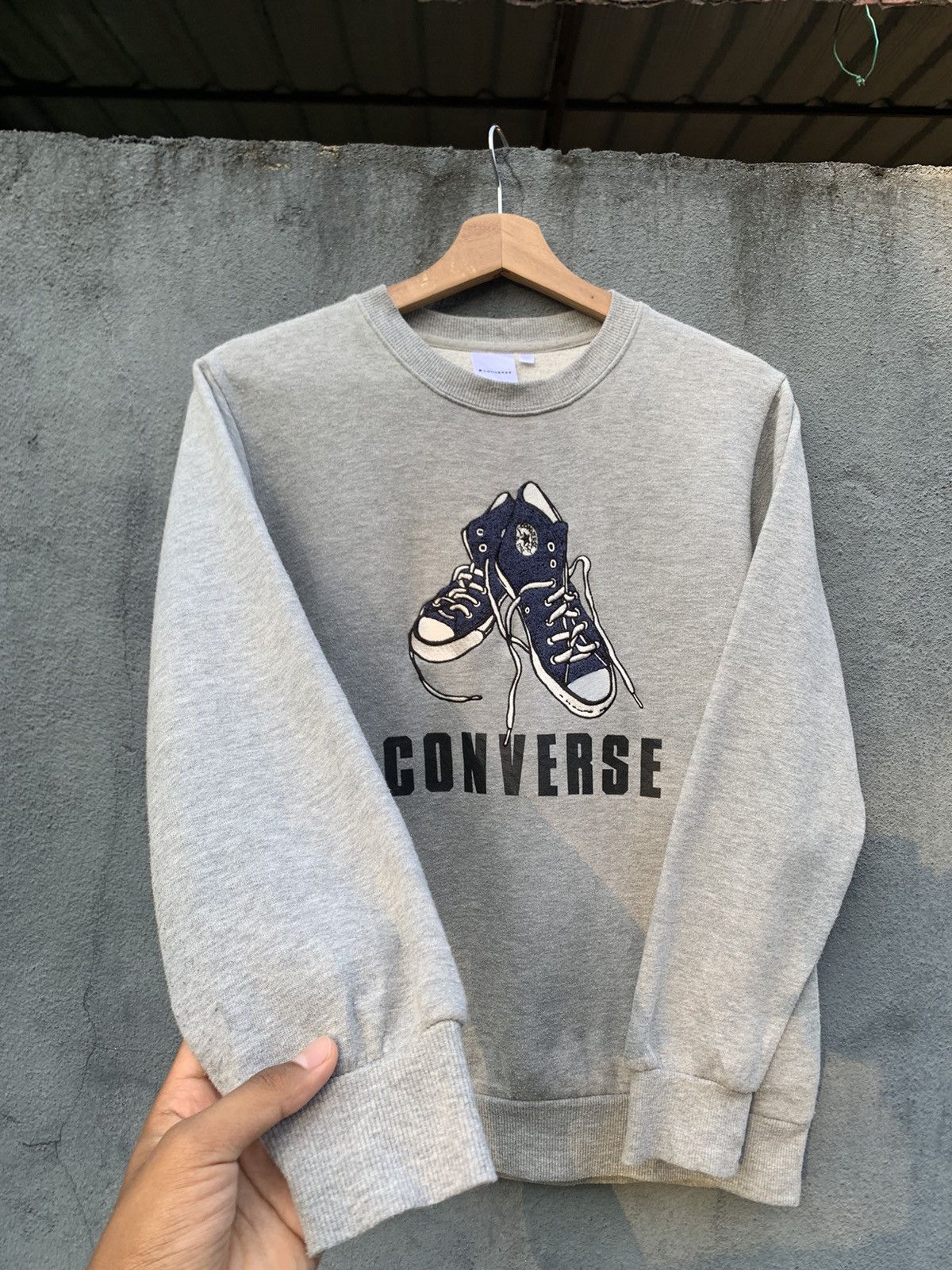 Converse Converse Embroidery Logo Crewneck Size US XS / EU 42 / 0 - 7 Thumbnail