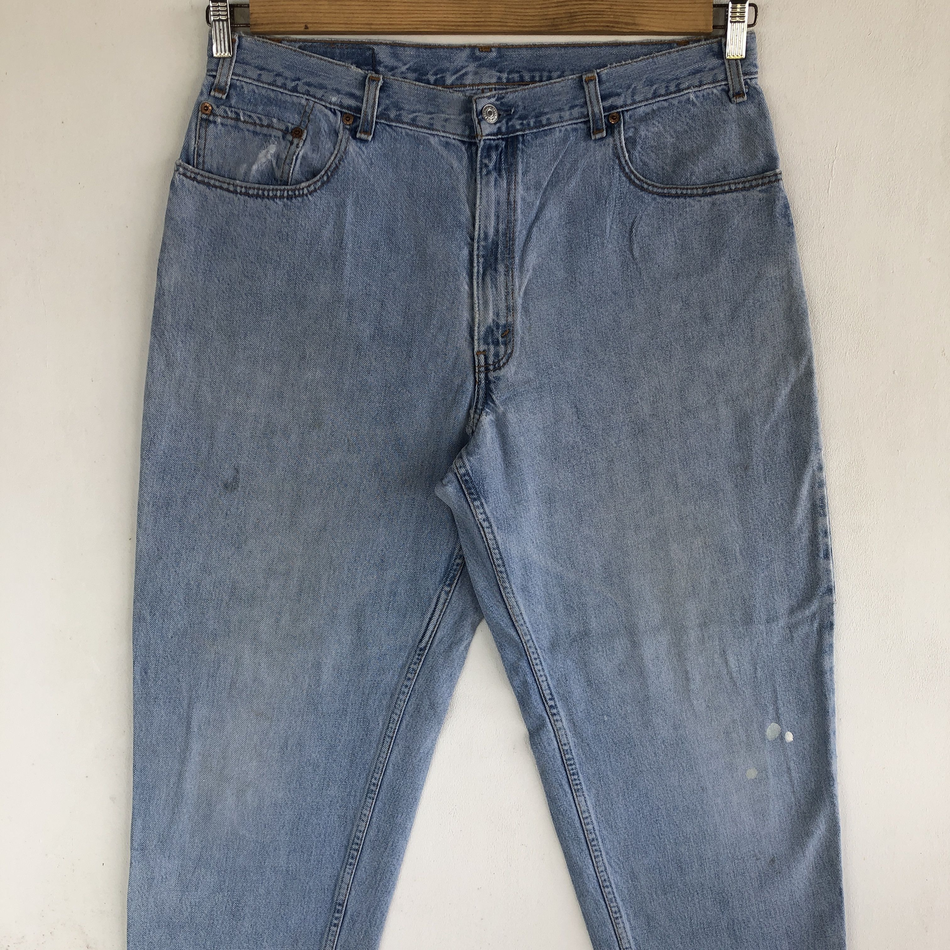 Levi's Vintage Levis 560 Faded Baggy Jeans Levi's Light Wash Denim Size US 36 / EU 52 - 3 Thumbnail
