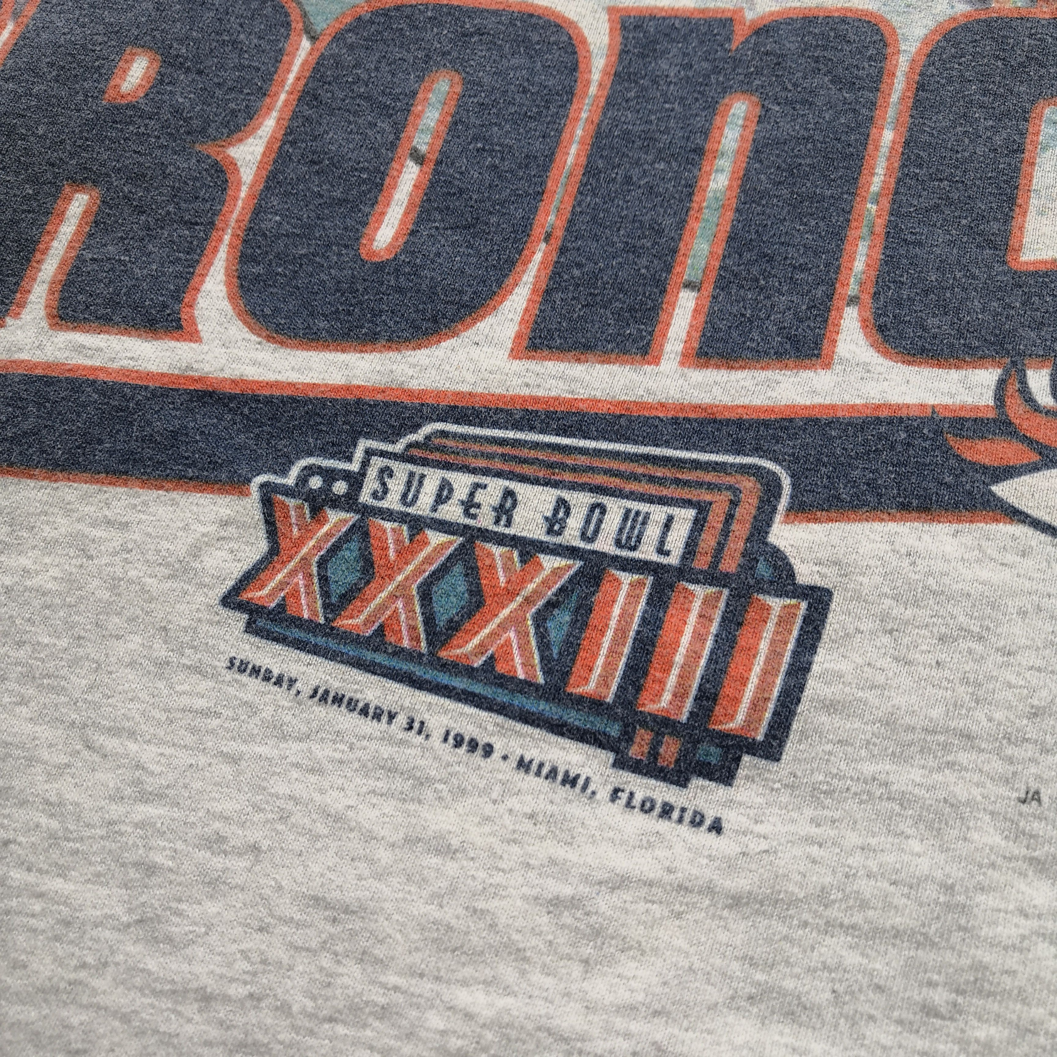 NFL Vintage 90s Champion Super Bowl Broncos T-shirt NFLP Tee Size US S / EU 44-46 / 1 - 6 Thumbnail