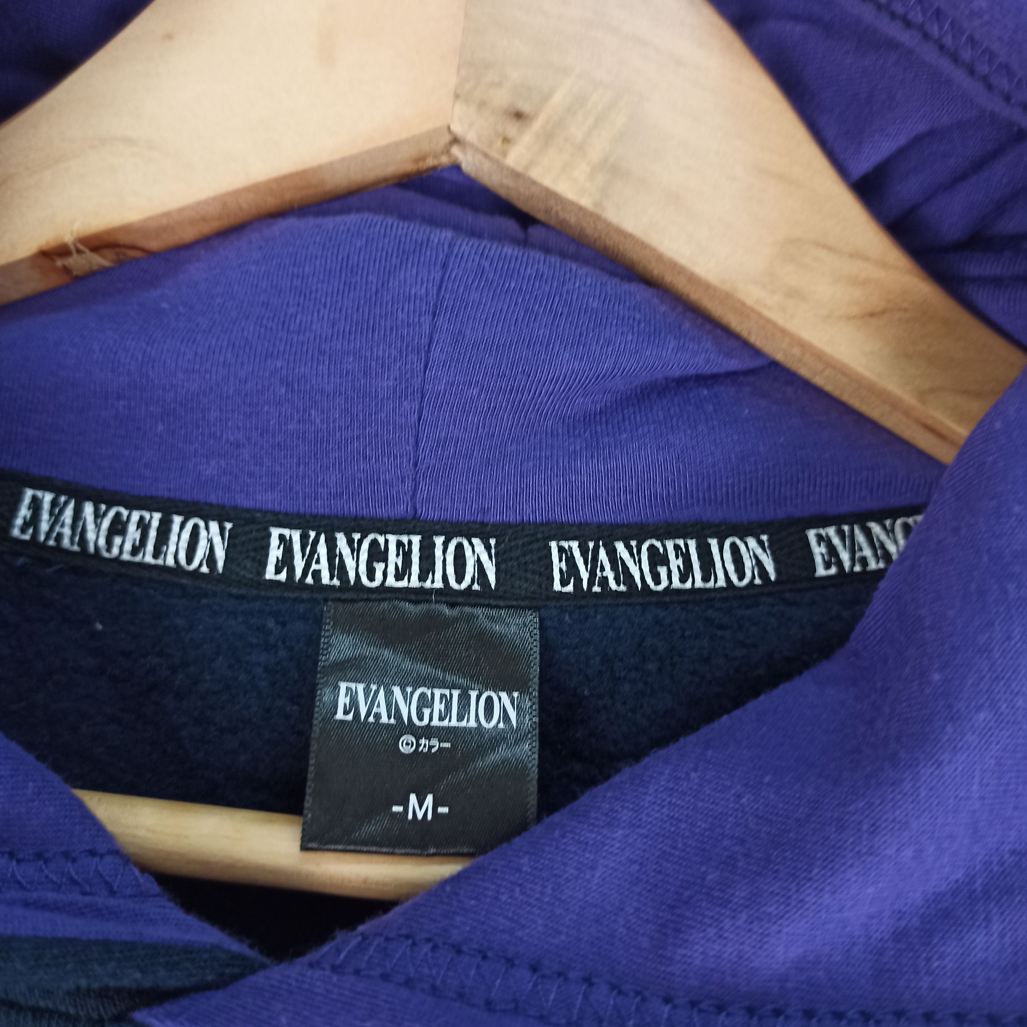 Anime Rare🔥 Anime Neon Genesis Evangelion EVA01 Hoodie Size US M / EU 48-50 / 2 - 7 Thumbnail