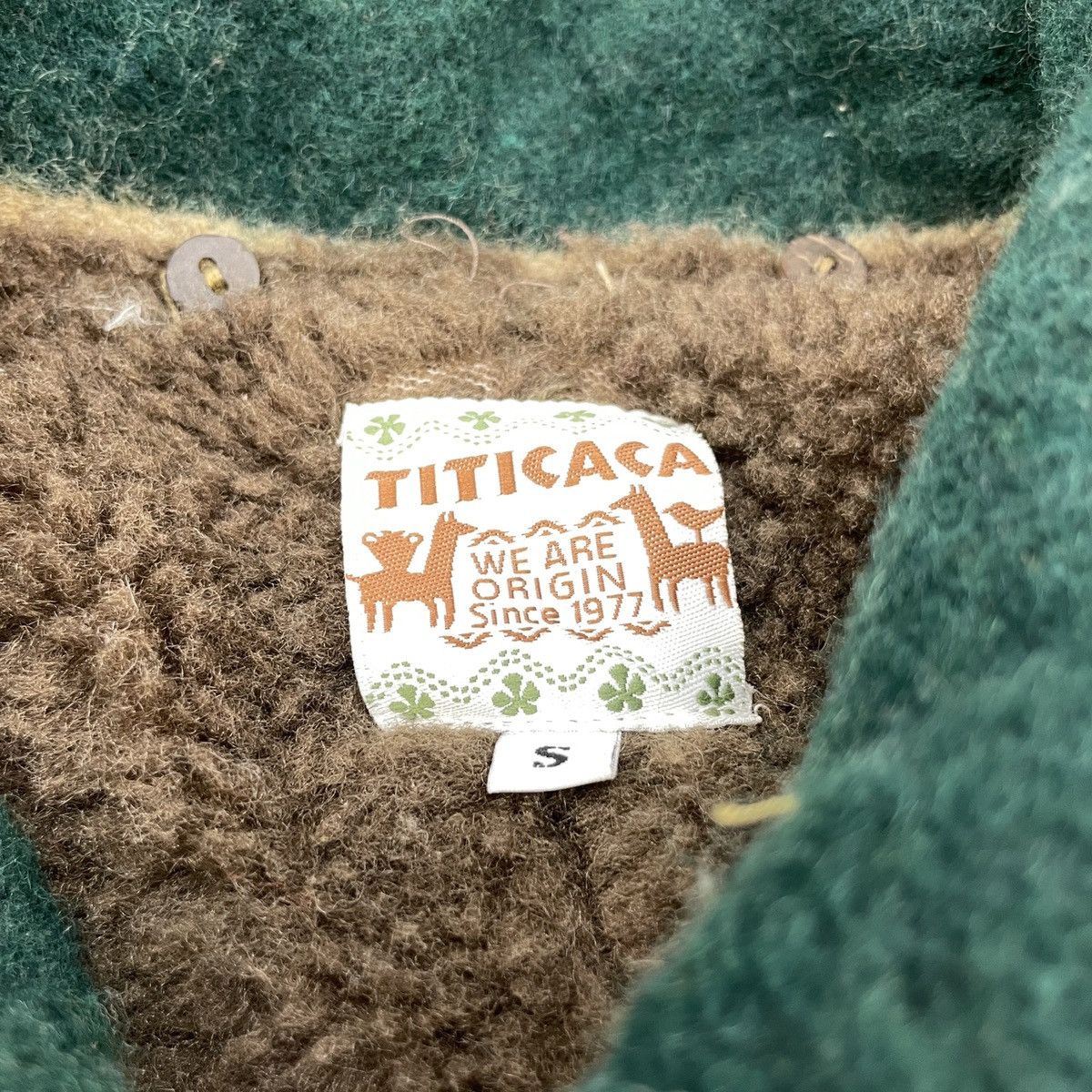 Japanese Brand Vintage Japanese Titicaca Native Sherpa Wool Jacket Size US S / EU 44-46 / 1 - 6 Thumbnail