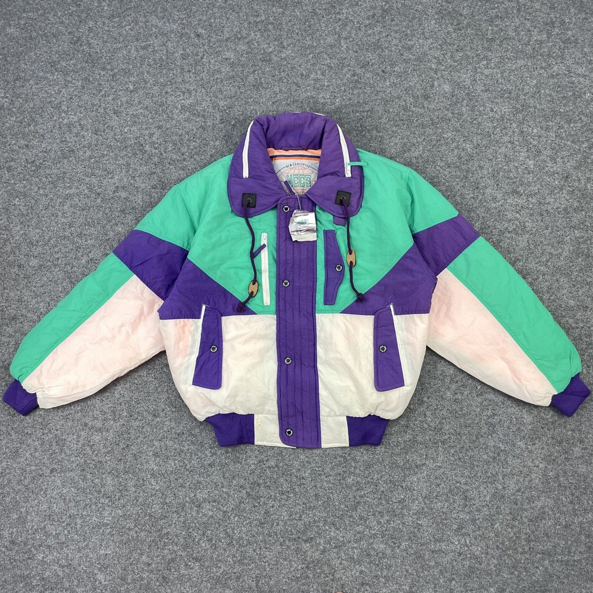 Japanese Brand × Vintage NCCS Ski Bomber Jacket Size US M / EU 48-50 / 2 - 2 Thumbnail