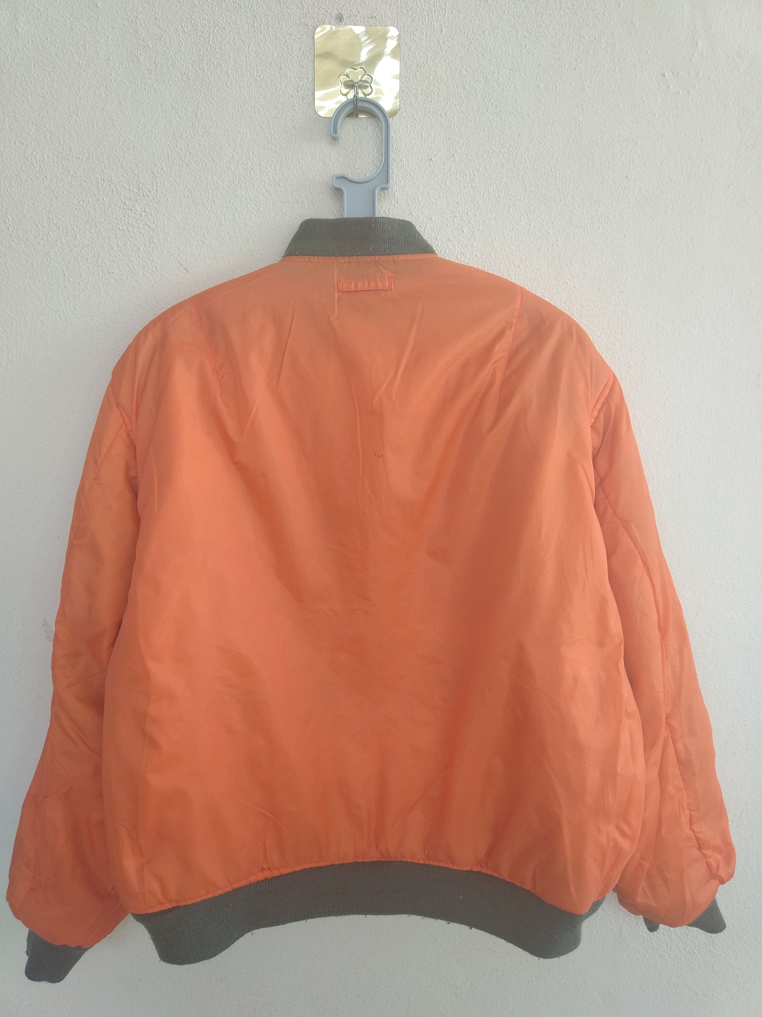 Vintage Vtg Jacket,Flyer 'Man Intermediate MA-1 Sunfaded Rare Size US L / EU 52-54 / 3 - 9 Thumbnail