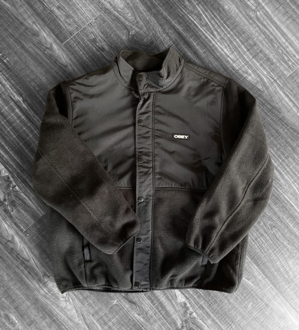 Obey OBEY Polar Fleece Jacket XL Size US XL / EU 56 / 4 - 1 Thumbnail