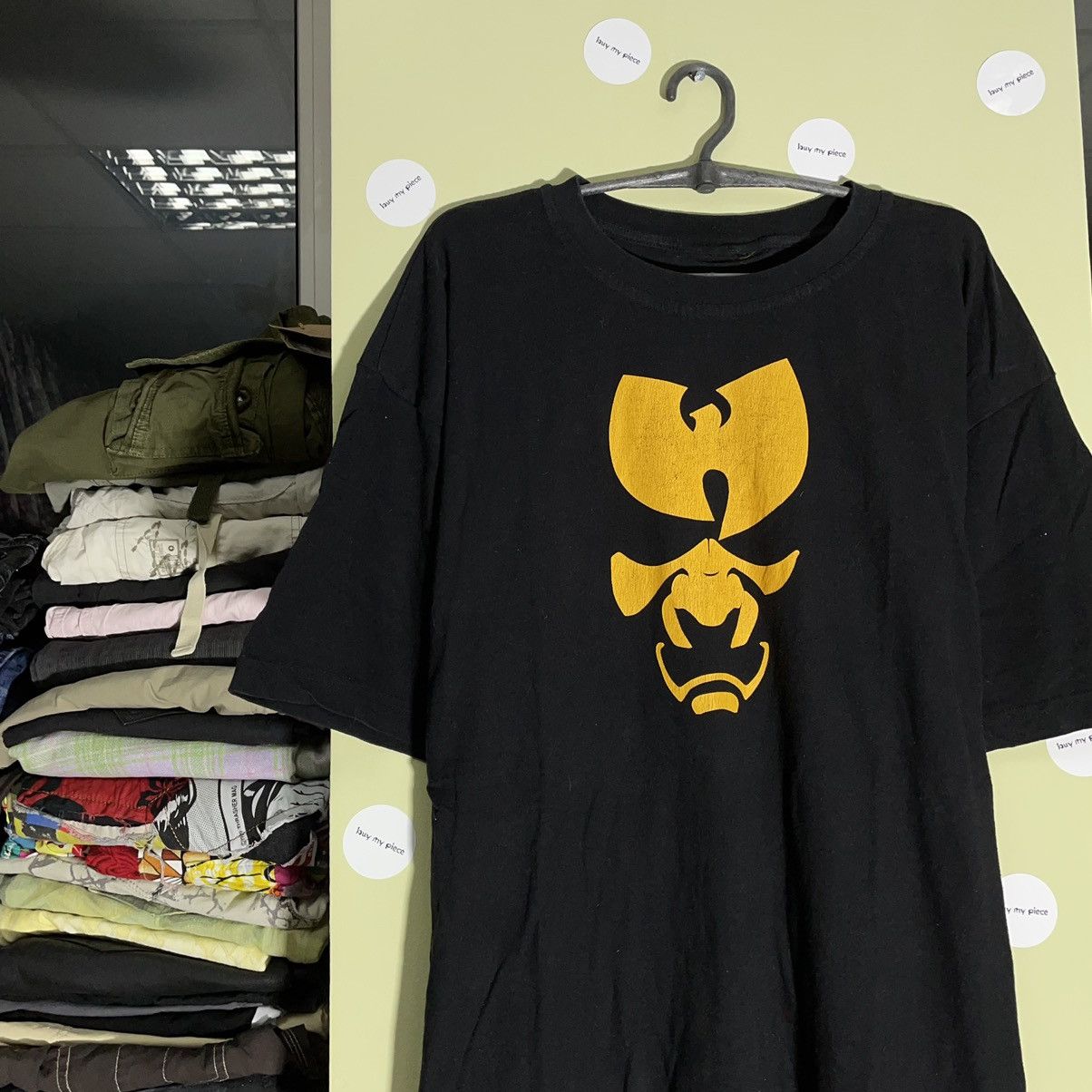 Vintage Vintage Y2K Wu Tang Clan Graphic Tee Streetwear Thrashed XL Size US XL / EU 56 / 4 - 3 Thumbnail