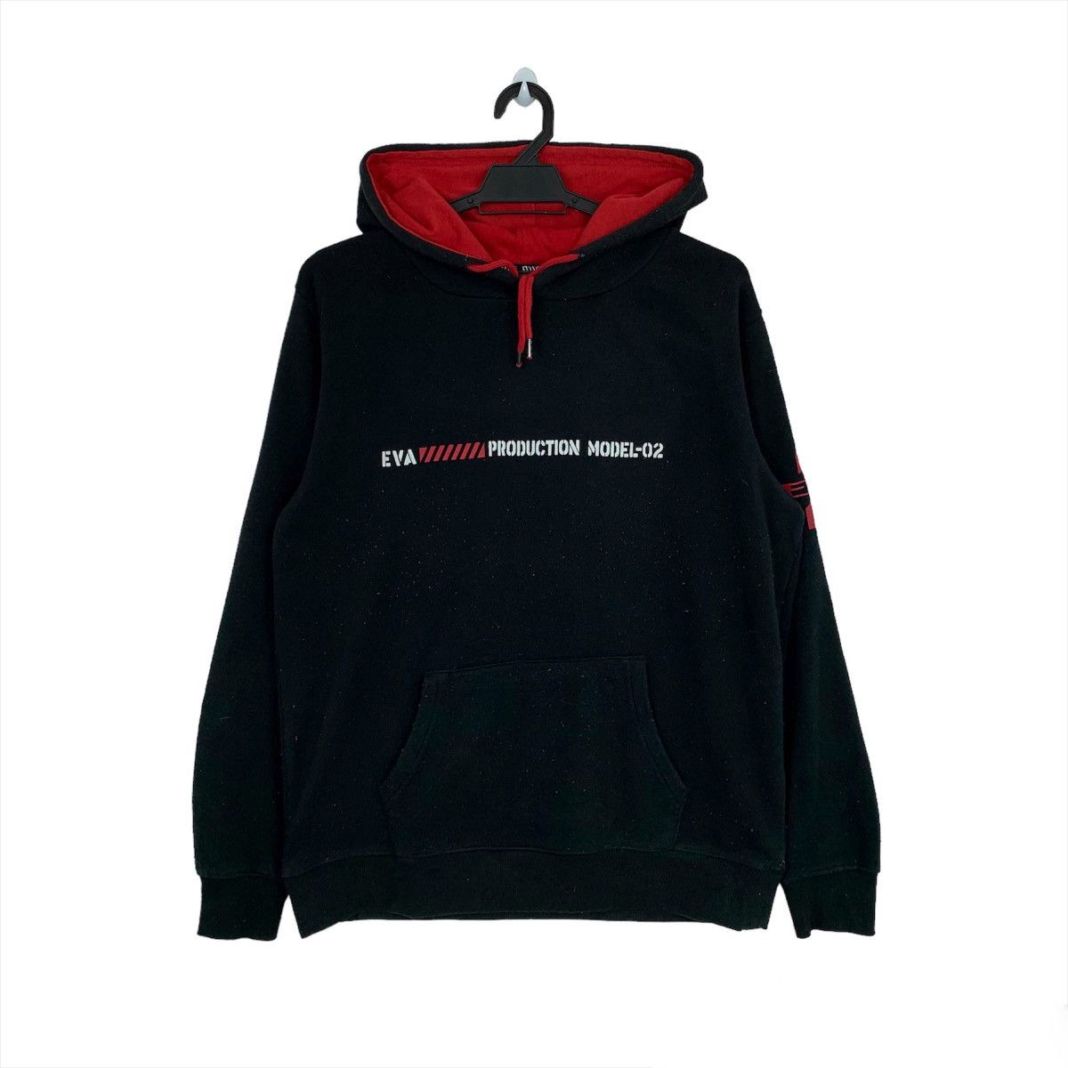 Anime × Cartoon Network × Japanese Brand Evangelion Production Model 02 Pullover Hoodie Sweatshirt Size US L / EU 52-54 / 3 - 2 Thumbnail