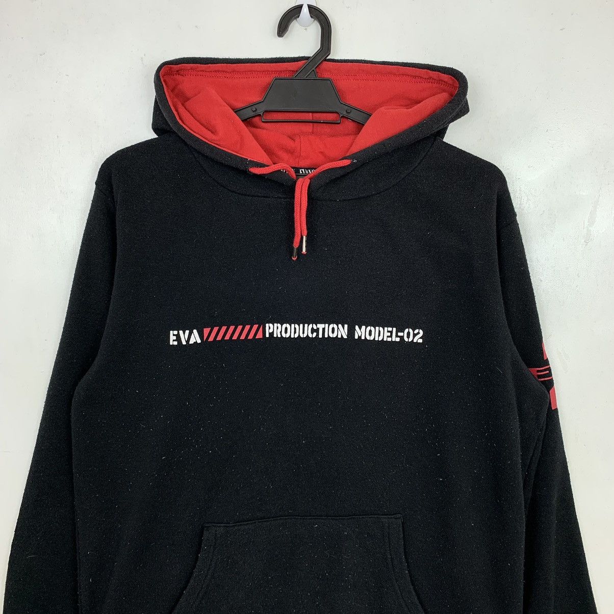 Anime × Cartoon Network × Japanese Brand Evangelion Production Model 02 Pullover Hoodie Sweatshirt Size US L / EU 52-54 / 3 - 5 Thumbnail