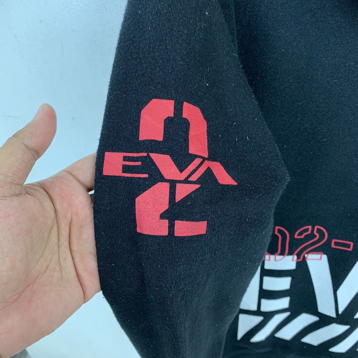 Anime × Cartoon Network × Japanese Brand Evangelion Production Model 02 Pullover Hoodie Sweatshirt Size US L / EU 52-54 / 3 - 4 Thumbnail