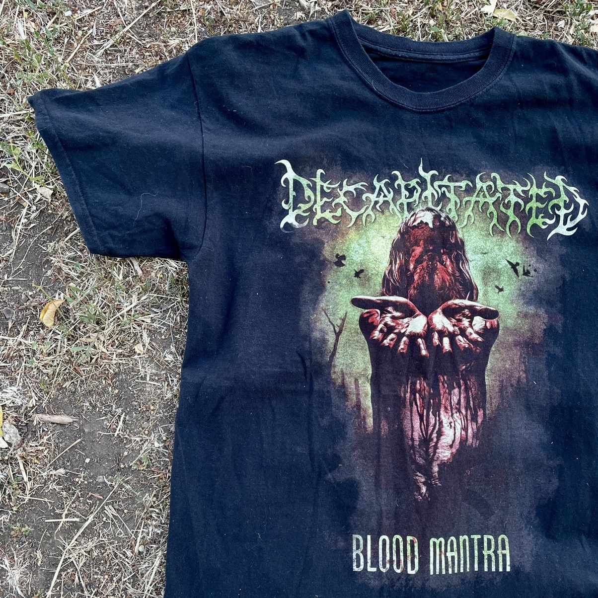 Vintage Vintage Y2K Graphic Tee Blood Mantra Horror Streetwear Grung Size US M / EU 48-50 / 2 - 3 Thumbnail