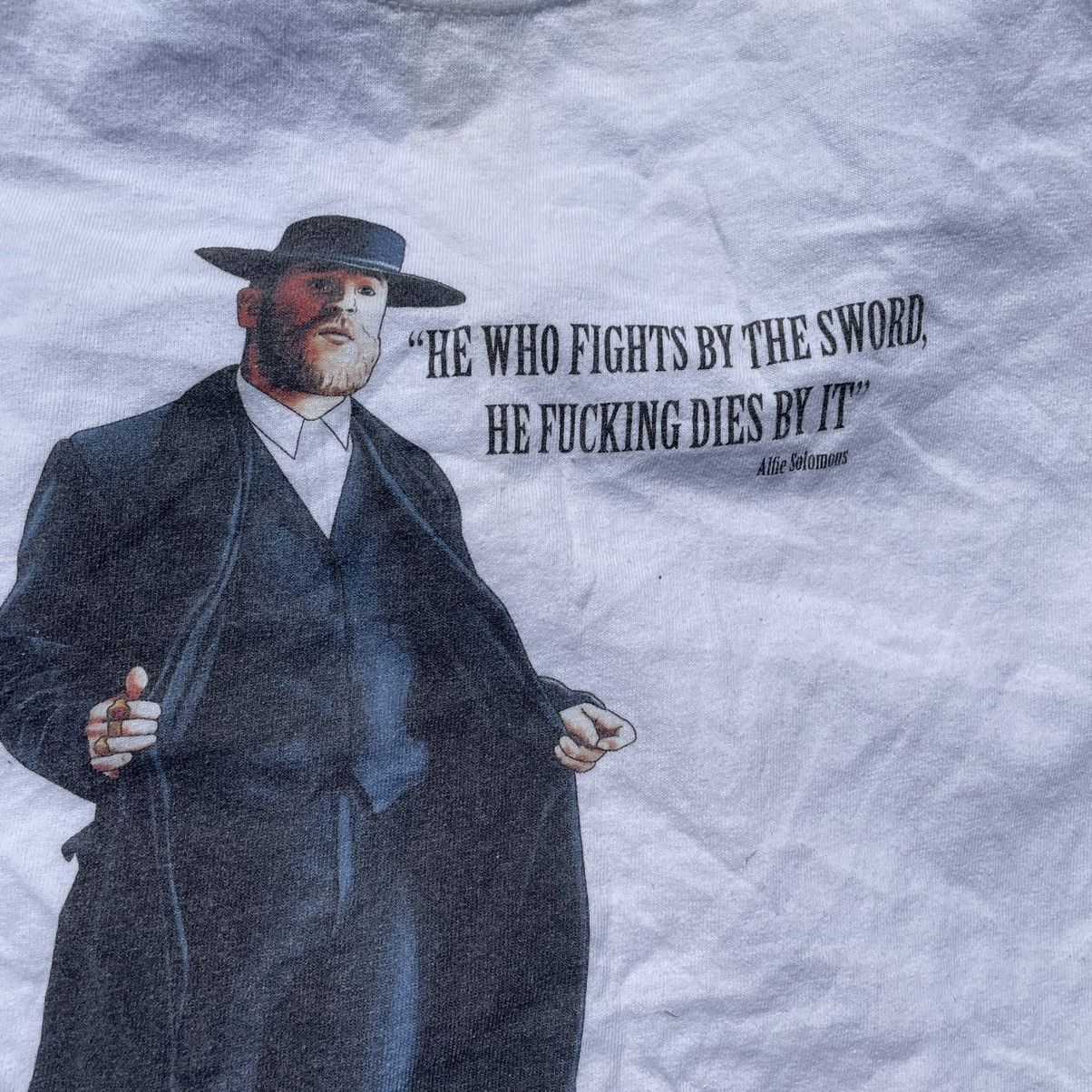 Vintage Vintage 90s Adult Humor Tee Kanye Style T shirt Streetwear Size US M / EU 48-50 / 2 - 4 Thumbnail