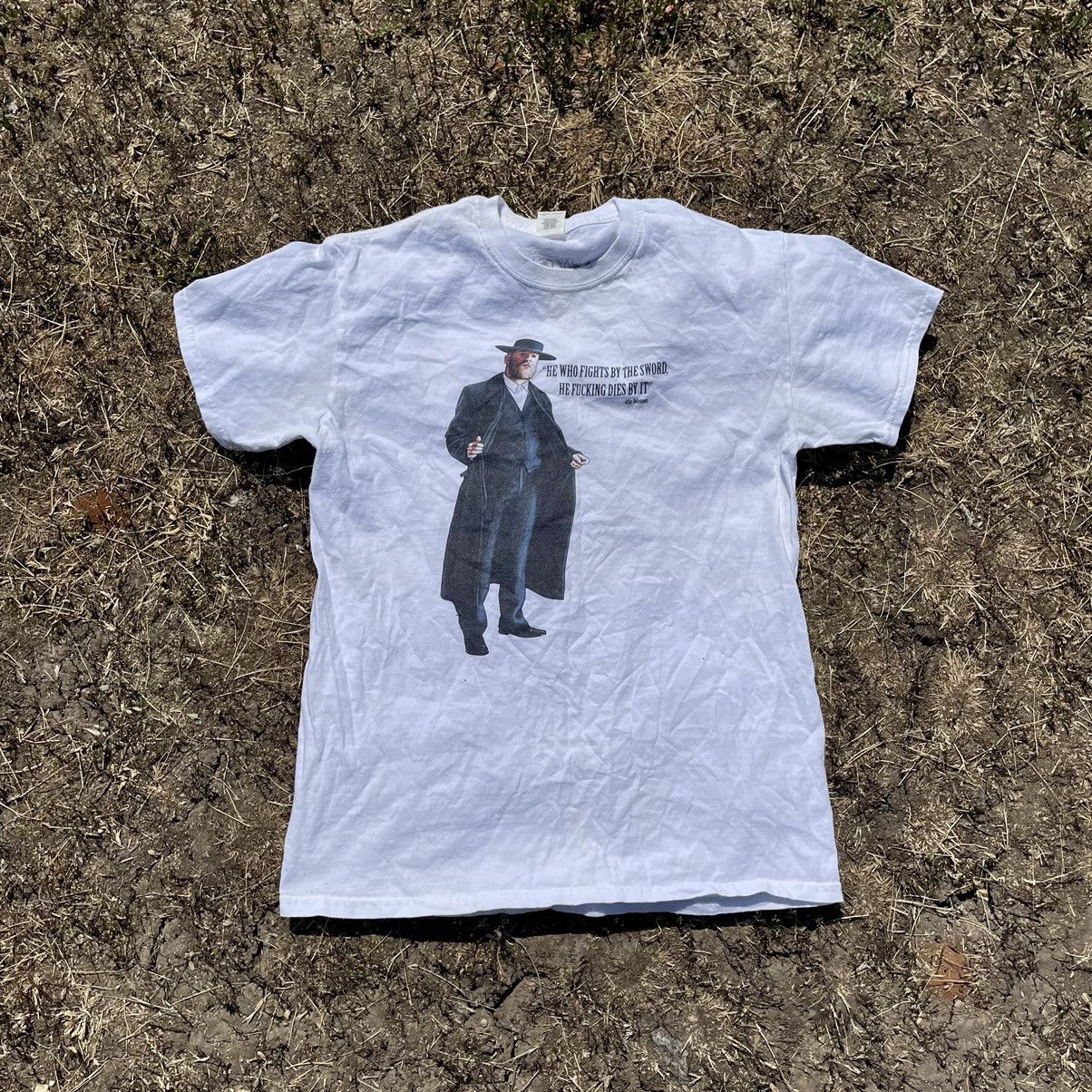 Vintage Vintage 90s Adult Humor Tee Kanye Style T shirt Streetwear Size US M / EU 48-50 / 2 - 1 Thumbnail