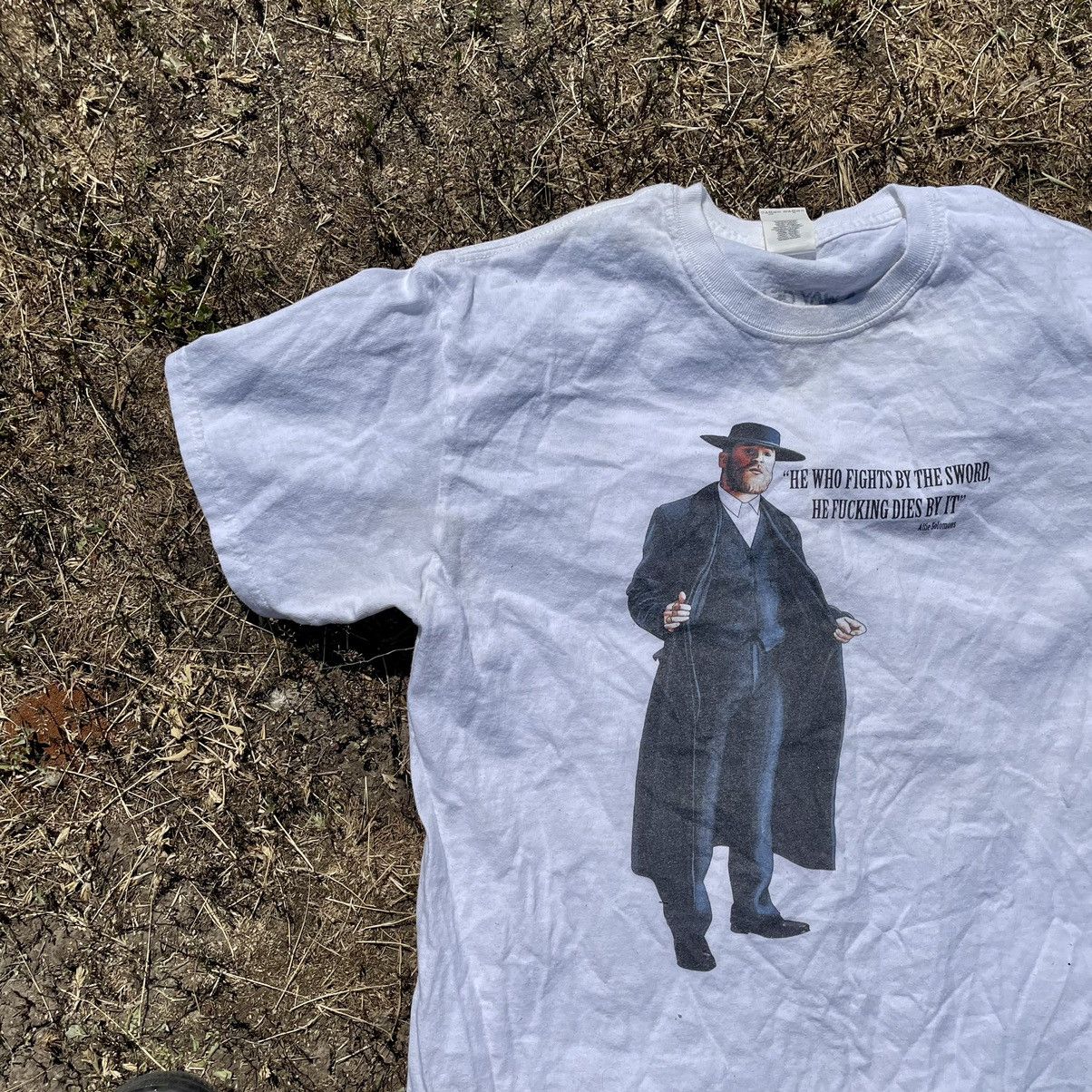 Vintage Vintage 90s Adult Humor Tee Kanye Style T shirt Streetwear Size US M / EU 48-50 / 2 - 3 Thumbnail