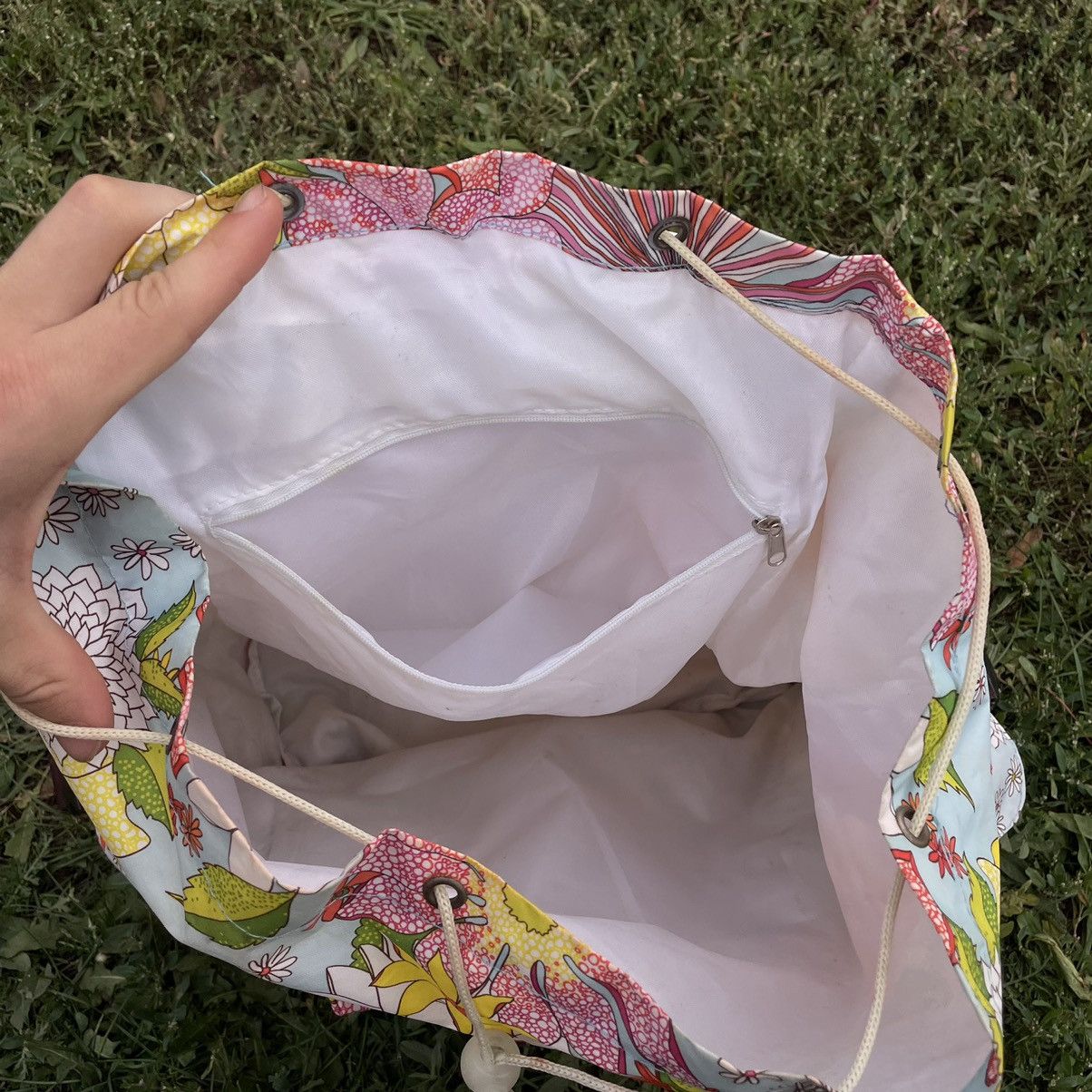 Vintage Vintage Y2K Floral Backpack All Over Print Streetwear OS Size ONE SIZE - 12 Thumbnail