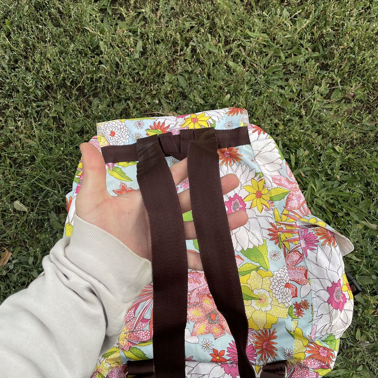 Vintage Vintage Y2K Floral Backpack All Over Print Streetwear OS Size ONE SIZE - 5 Thumbnail
