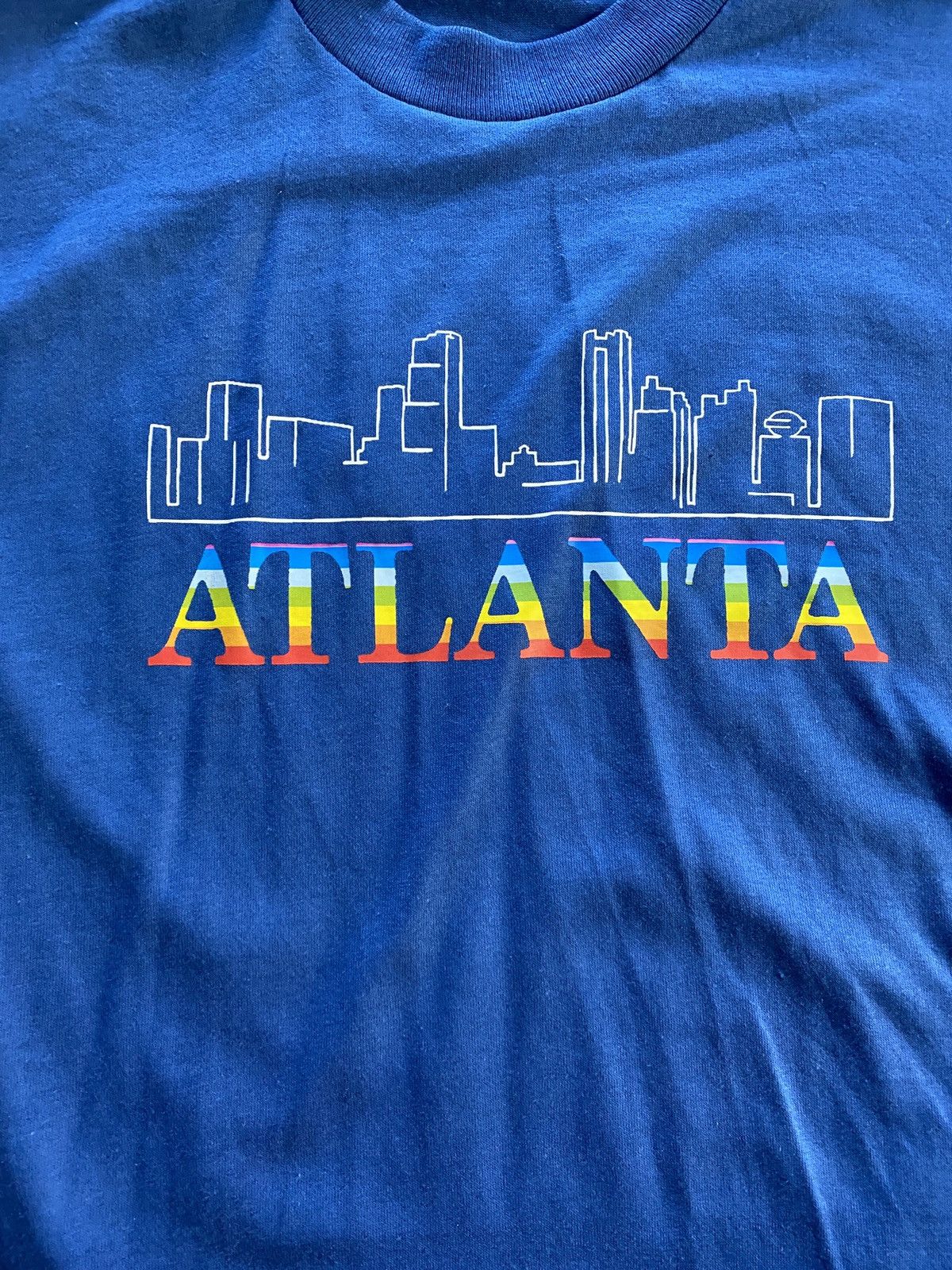 Velva Sheen Vintage NWT 80’s Atlanta Velva Sheen Tee Size US M / EU 48-50 / 2 - 2 Thumbnail