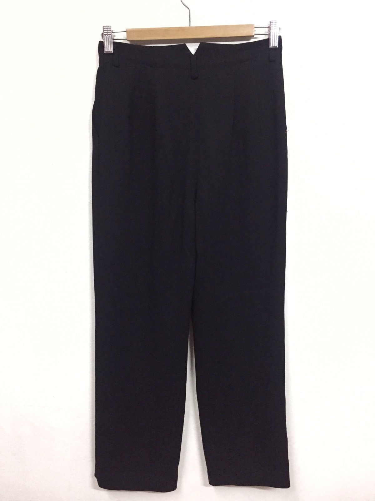 Japanese Brand 90s Visavis 🇯🇵 High Waisted Casual Pants Size US 27 - 2 Thumbnail
