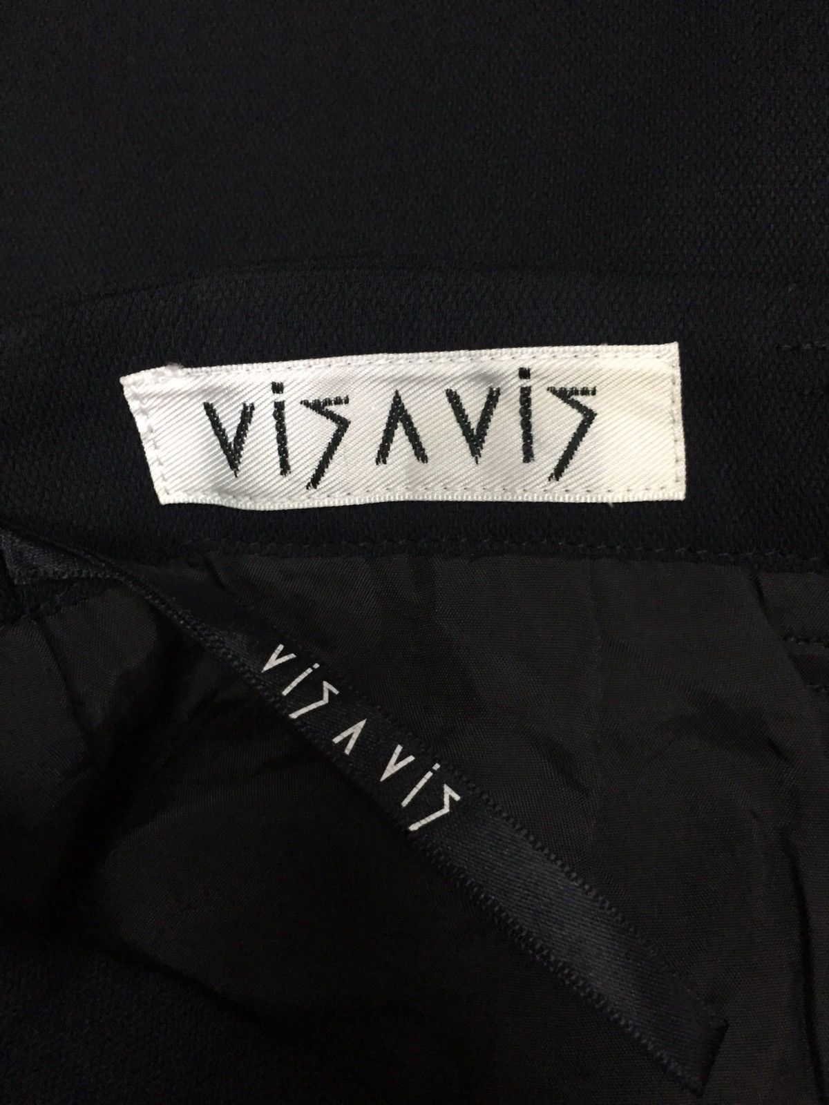 Japanese Brand 90s Visavis 🇯🇵 High Waisted Casual Pants Size US 27 - 4 Thumbnail