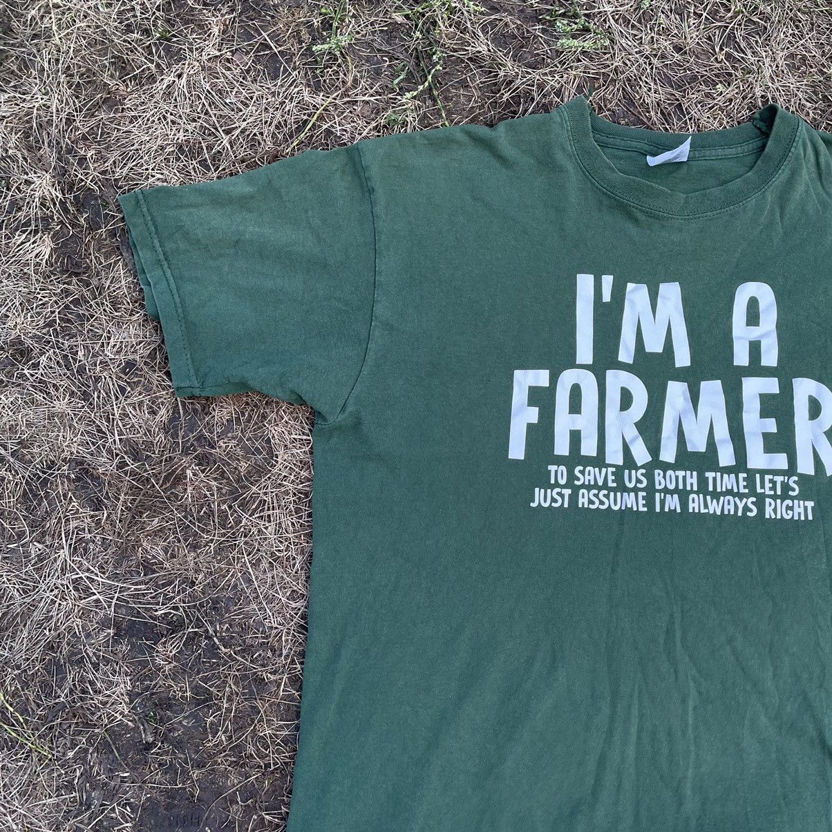 Vintage Vintage Y2K ADULT Tee Farmer Swag Humor L Size US L / EU 52-54 / 3 - 2 Thumbnail