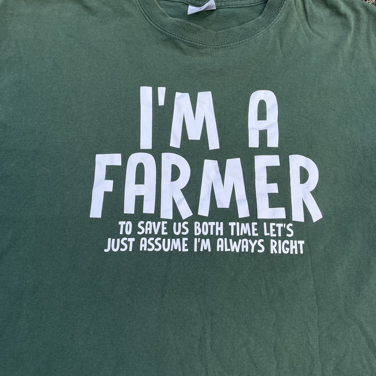 Vintage Vintage Y2K ADULT Tee Farmer Swag Humor L Size US L / EU 52-54 / 3 - 4 Thumbnail