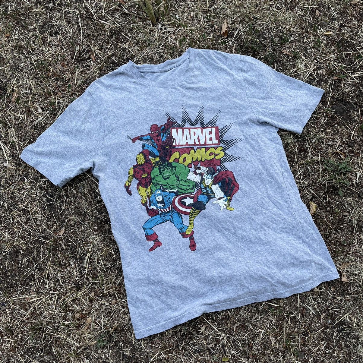 Band Tees Vintage Y2K Marvel Comics Art Tee Band Tour Rock Tee Size US M / EU 48-50 / 2 - 4 Thumbnail