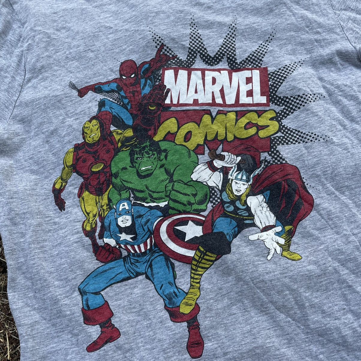 Band Tees Vintage Y2K Marvel Comics Art Tee Band Tour Rock Tee Size US M / EU 48-50 / 2 - 5 Thumbnail