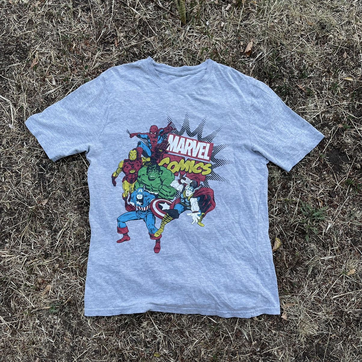 Band Tees Vintage Y2K Marvel Comics Art Tee Band Tour Rock Tee Size US M / EU 48-50 / 2 - 1 Thumbnail