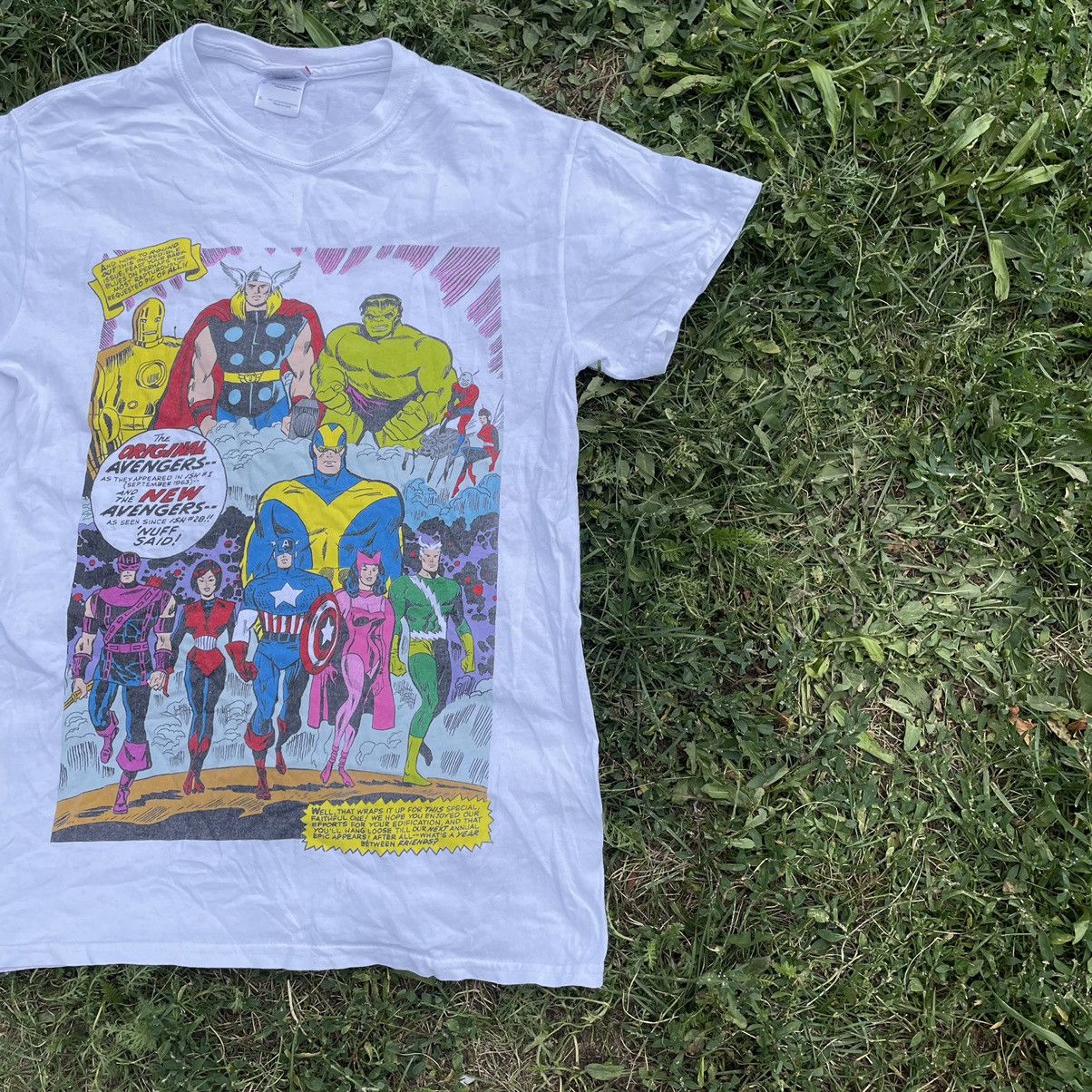 Vintage Vintage 90s Marvel Superhero Graphic Tee Sun Faded Y2K S Size US S / EU 44-46 / 1 - 2 Thumbnail