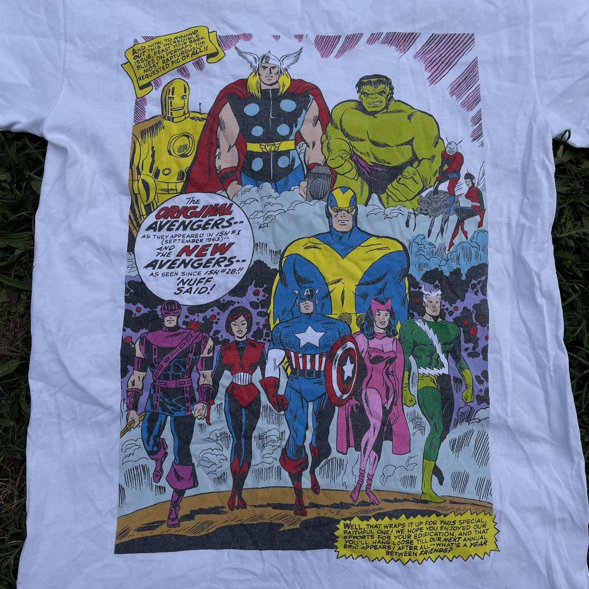 Vintage Vintage 90s Marvel Superhero Graphic Tee Sun Faded Y2K S Size US S / EU 44-46 / 1 - 4 Thumbnail