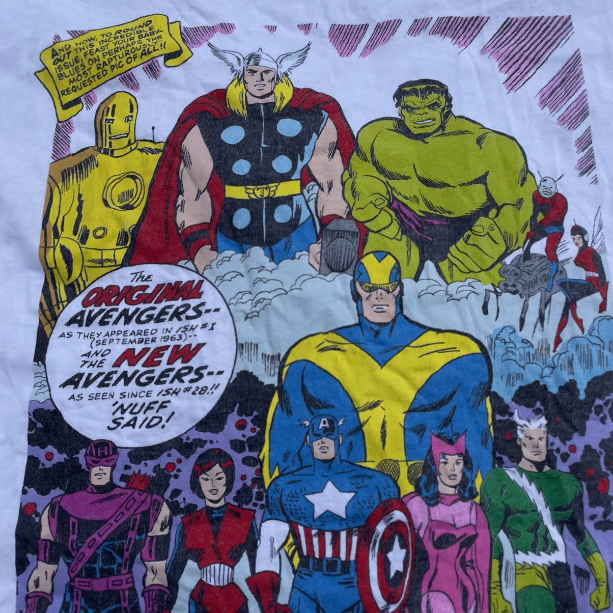 Vintage Vintage 90s Marvel Superhero Graphic Tee Sun Faded Y2K S Size US S / EU 44-46 / 1 - 5 Thumbnail