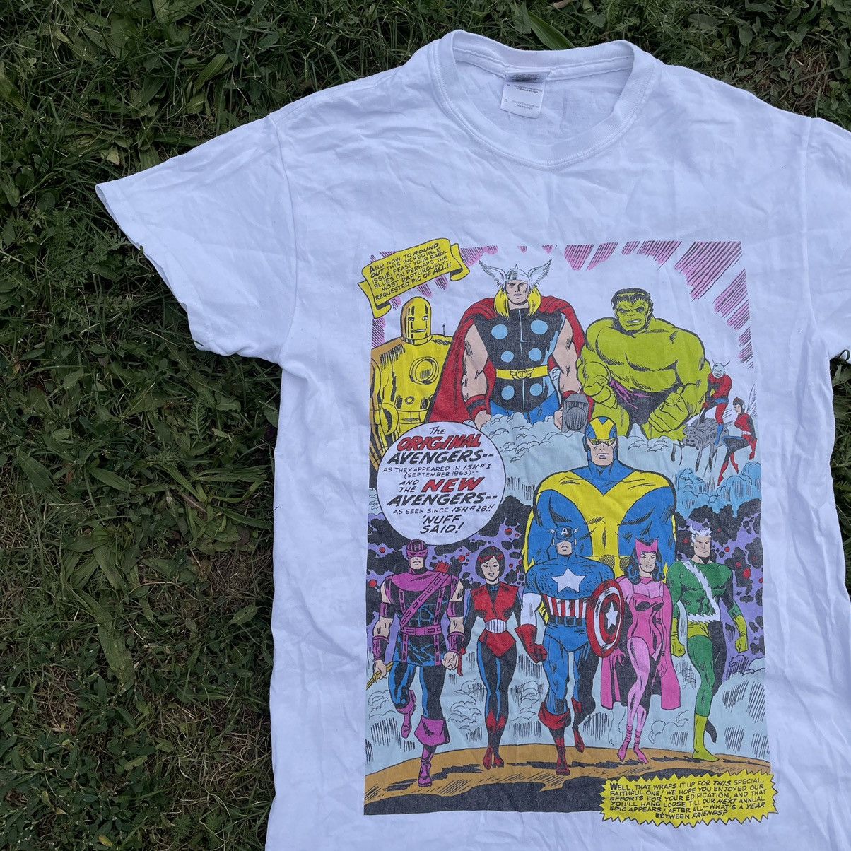 Vintage Vintage 90s Marvel Superhero Graphic Tee Sun Faded Y2K S Size US S / EU 44-46 / 1 - 3 Thumbnail