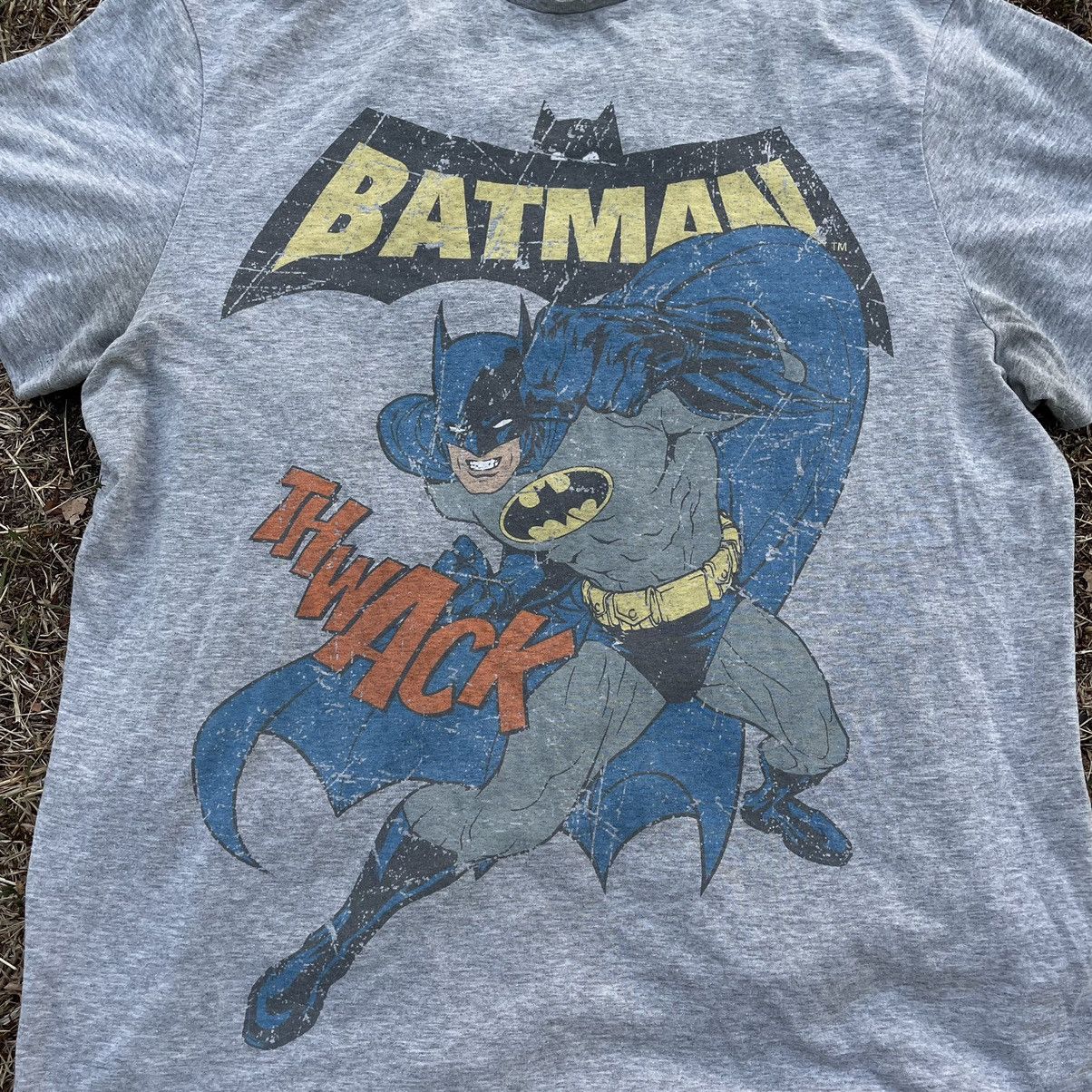 Vintage Vintage Y2K Batman Sun Faded Graphic Tee Punk Grunge Boxy M Size US M / EU 48-50 / 2 - 4 Thumbnail