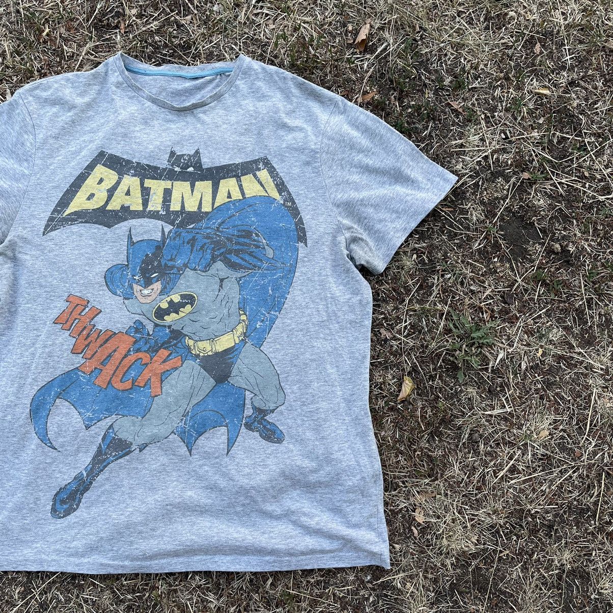 Vintage Vintage Y2K Batman Sun Faded Graphic Tee Punk Grunge Boxy M Size US M / EU 48-50 / 2 - 2 Thumbnail