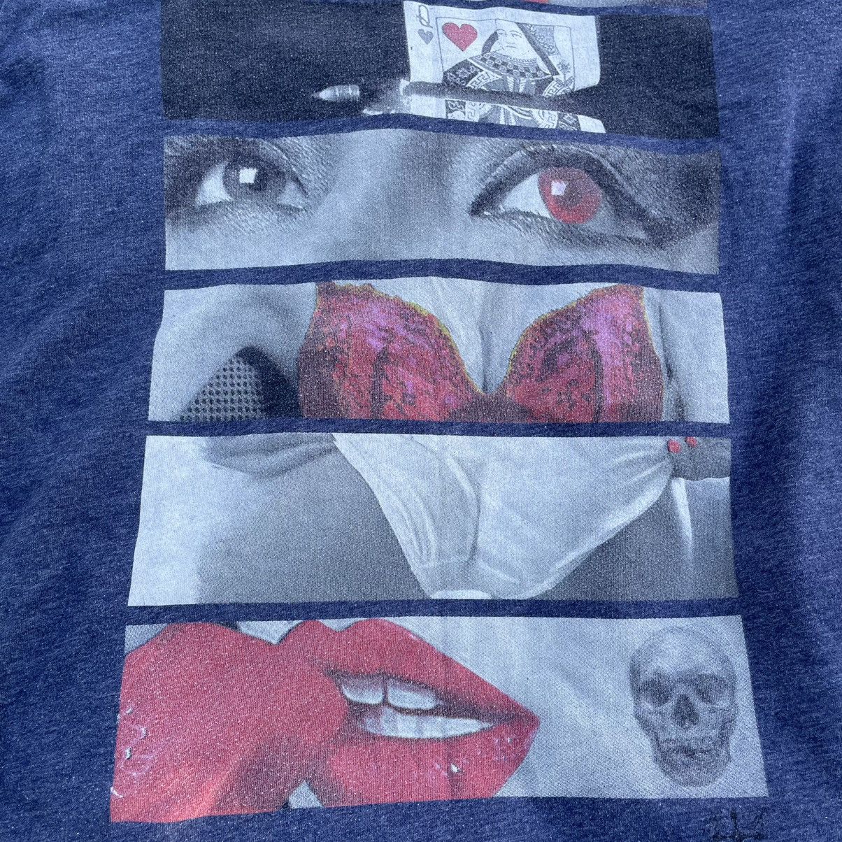 Vintage Vintage 90s Graphic Tee Humor Print Streetwear Skate Slim M Size US M / EU 48-50 / 2 - 4 Thumbnail