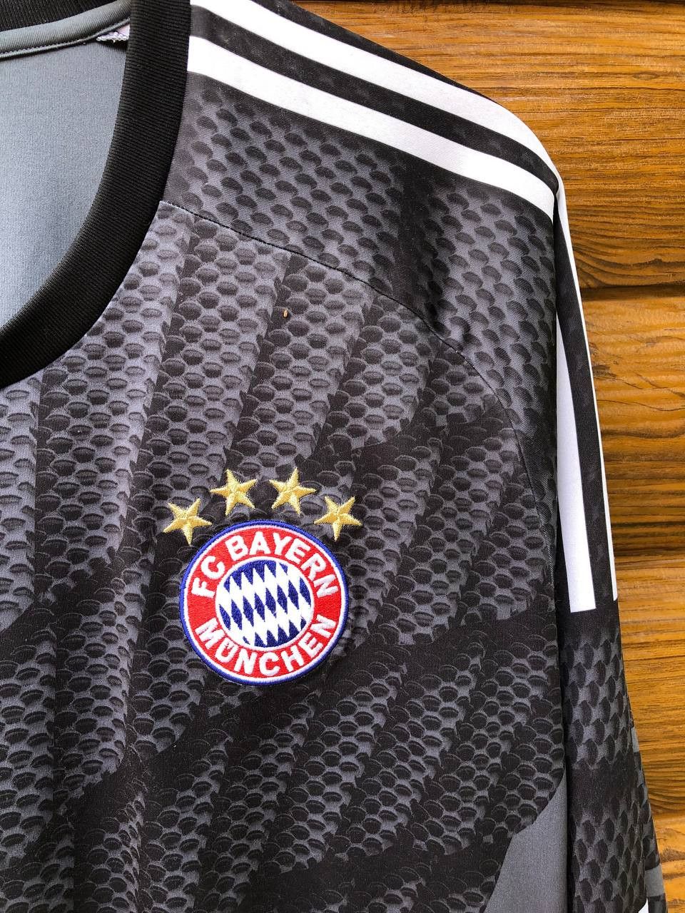 Adidas × Vintage Adidas Bayern Munich Home Jersey Long Sleeve Size US XL / EU 56 / 4 - 4 Thumbnail