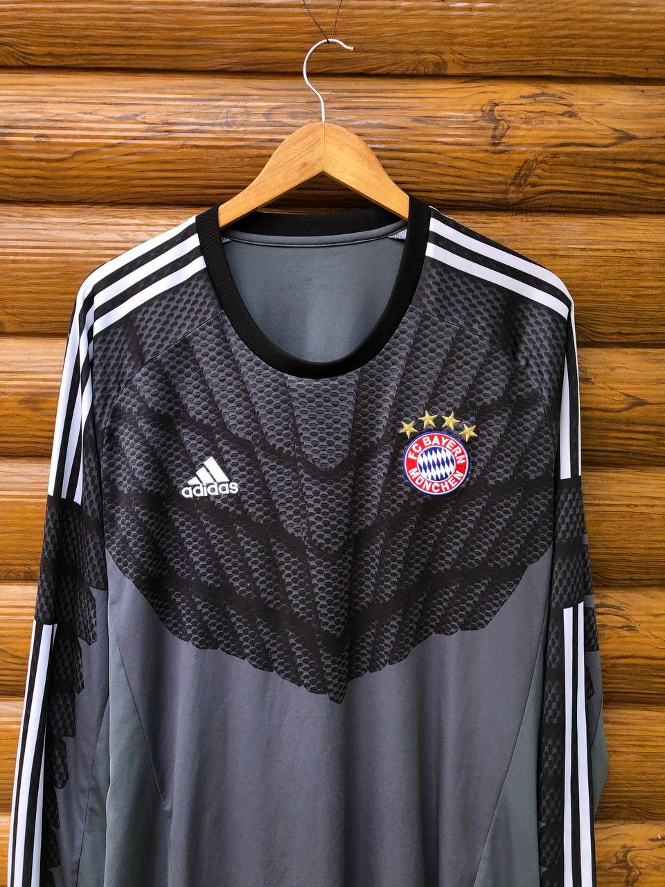 Adidas × Vintage Adidas Bayern Munich Home Jersey Long Sleeve Size US XL / EU 56 / 4 - 2 Thumbnail
