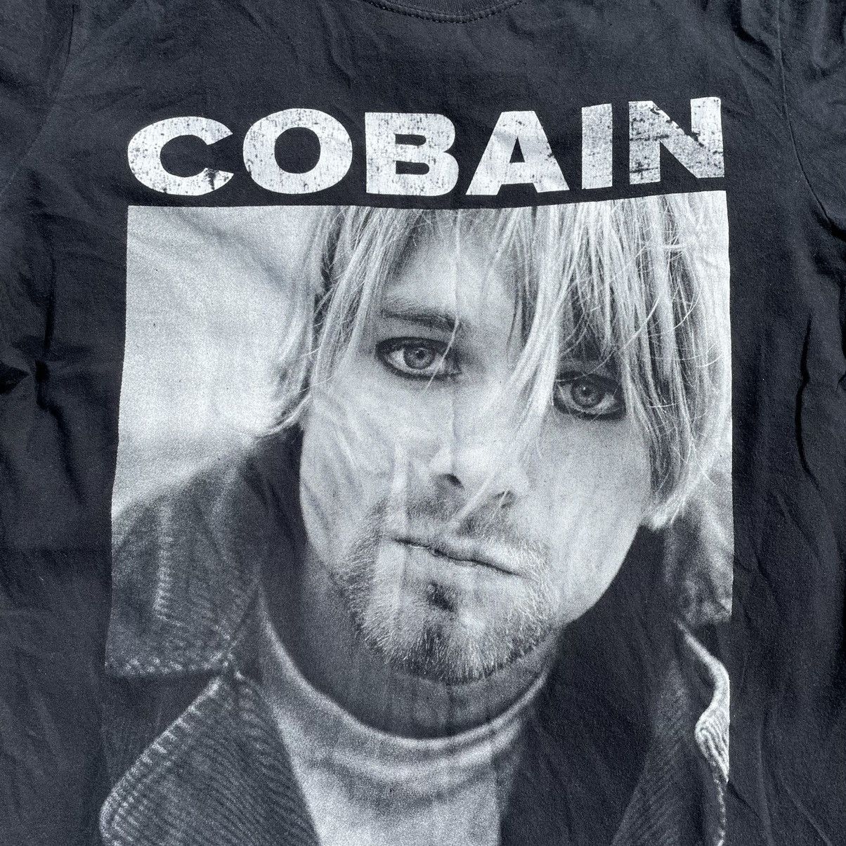 Vintage Vintage 90s Kurt Cobain Nirvana Graphic Tee Grunge Boxy S Size US S / EU 44-46 / 1 - 4 Thumbnail