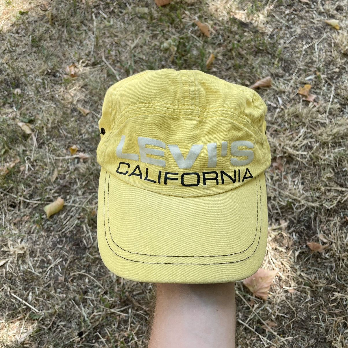 Vintage Vintage 90s Levis California Logo Sun Faded Streetwear Cap O Size ONE SIZE - 1 Thumbnail