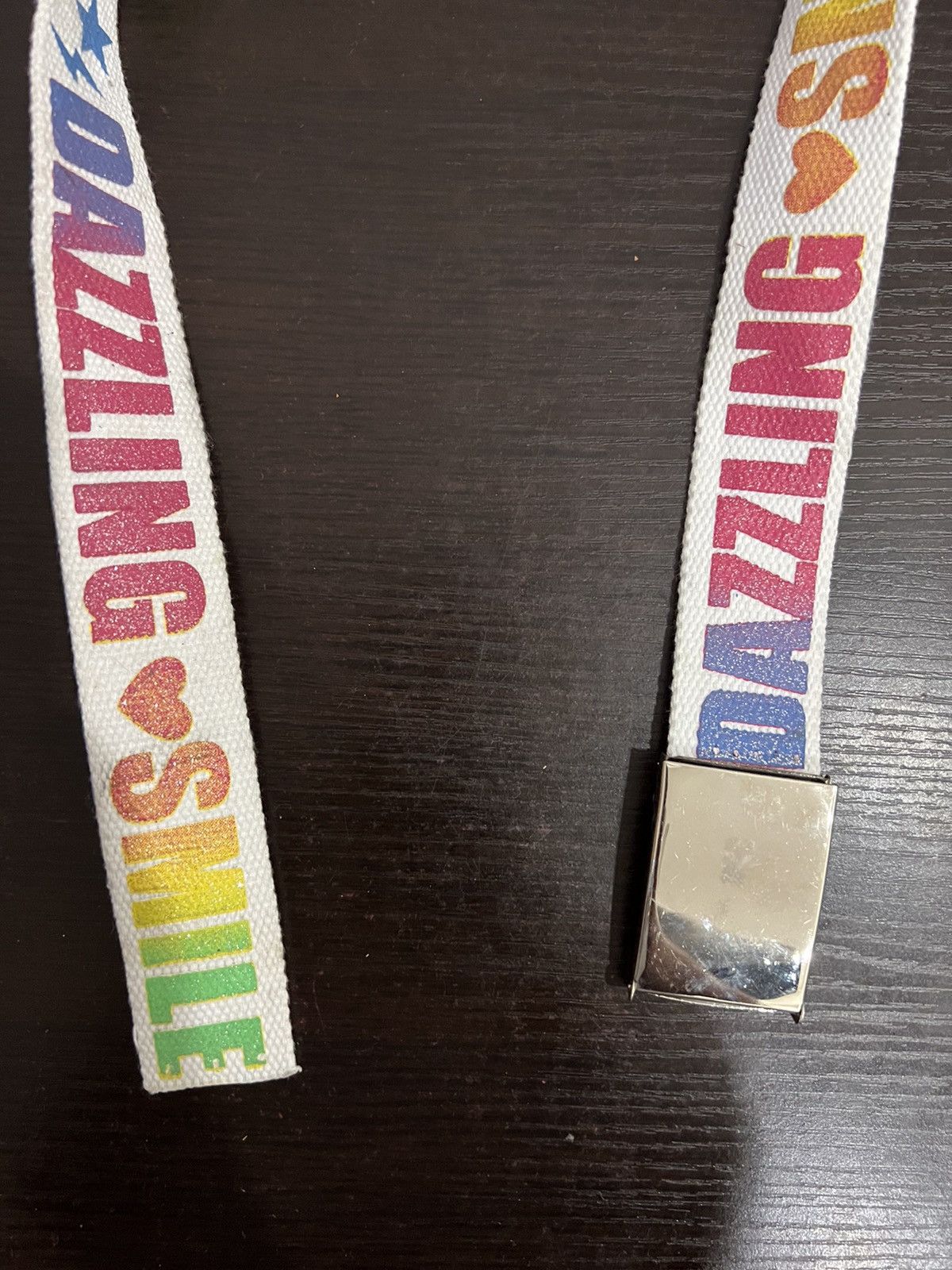 Japanese Brand Dazzling Smile Canvas Belt Size ONE SIZE - 5 Thumbnail